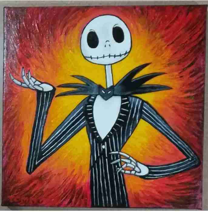 Pintura "Jack Skellington" (2023) - miniatura 1