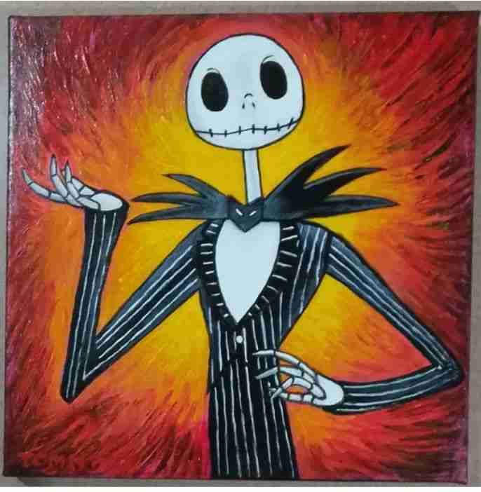 Pintura "Jack Skellington" (2023) - miniatura 2