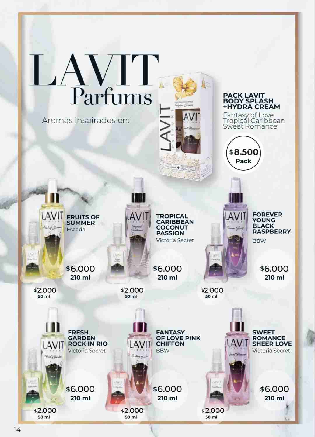 Lavit Body Splash 210ml