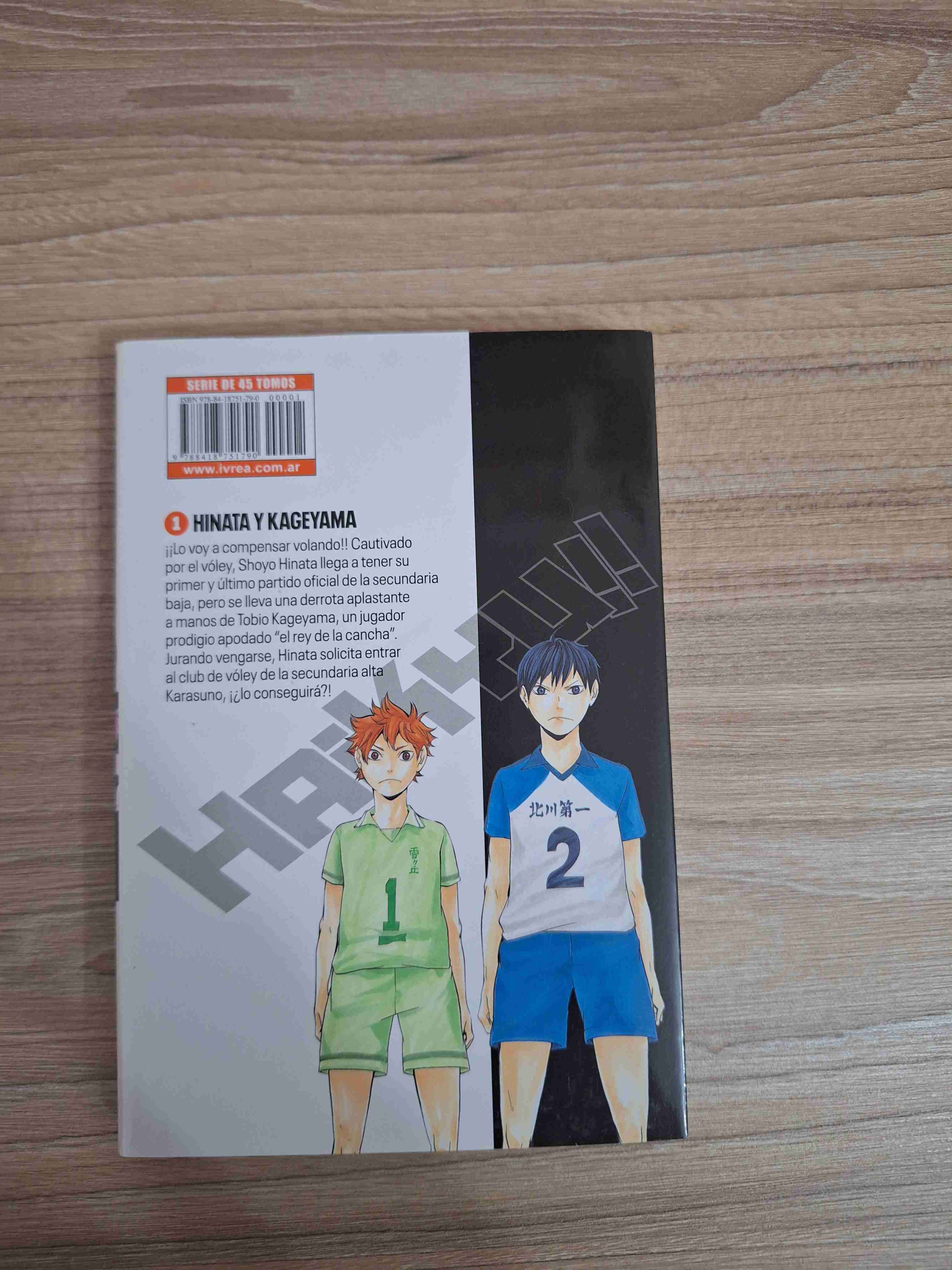 Manga Haikyu!! Volumen 1 - miniatura 2