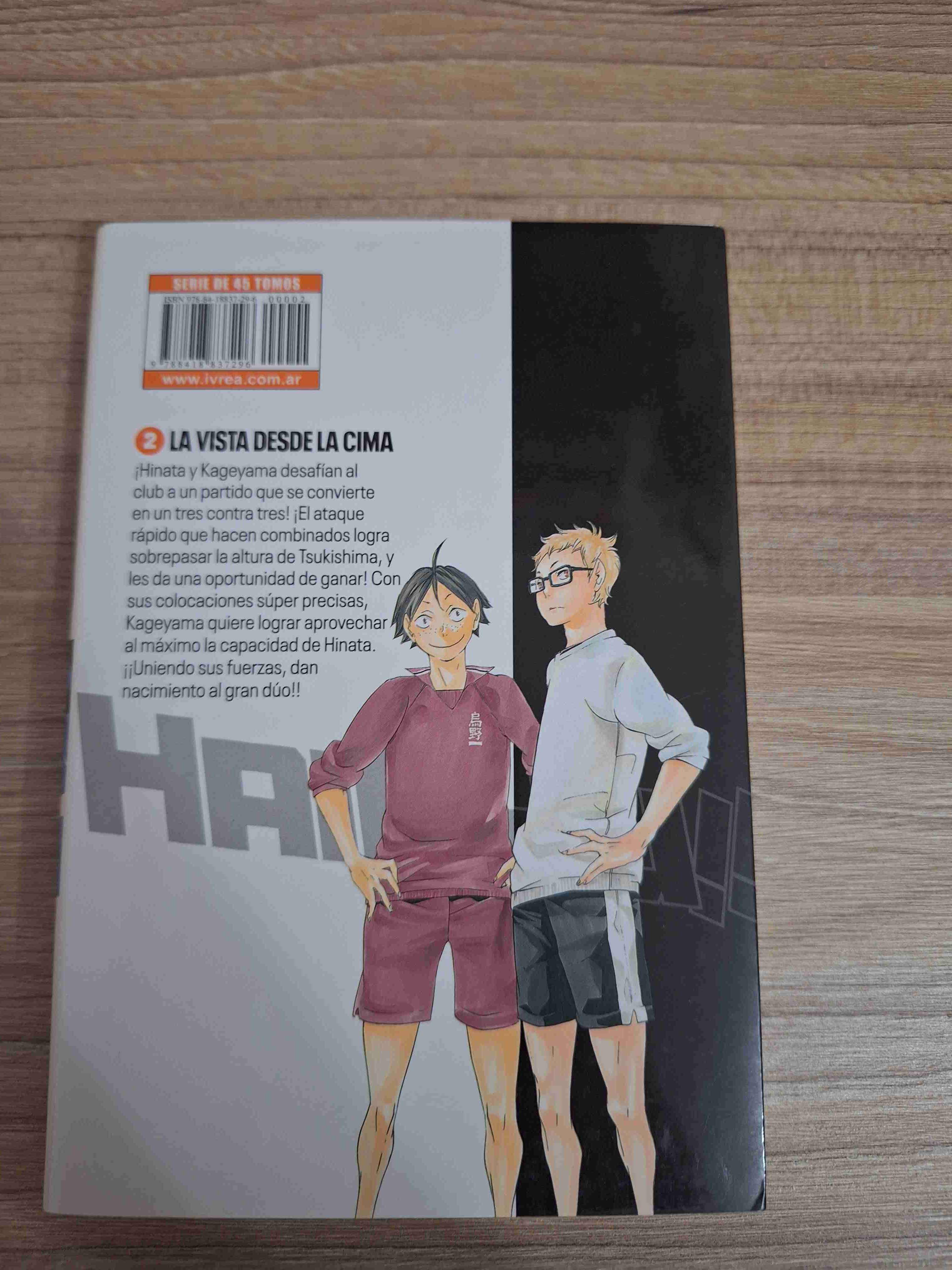 Manga Haikyuu Vol. 2 - miniatura 3