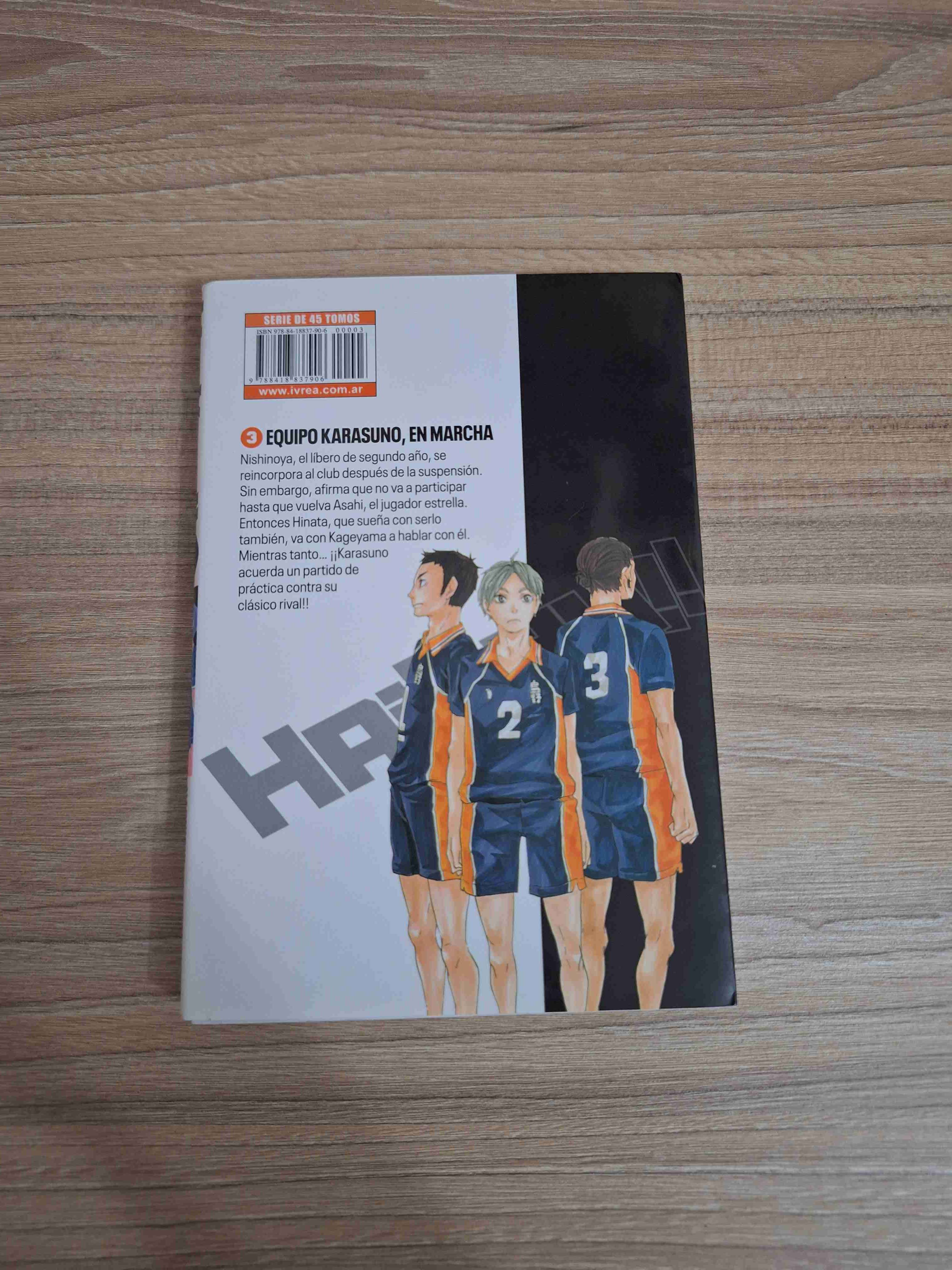 Manga Haikyuu!! Volumen 3 - miniatura 3