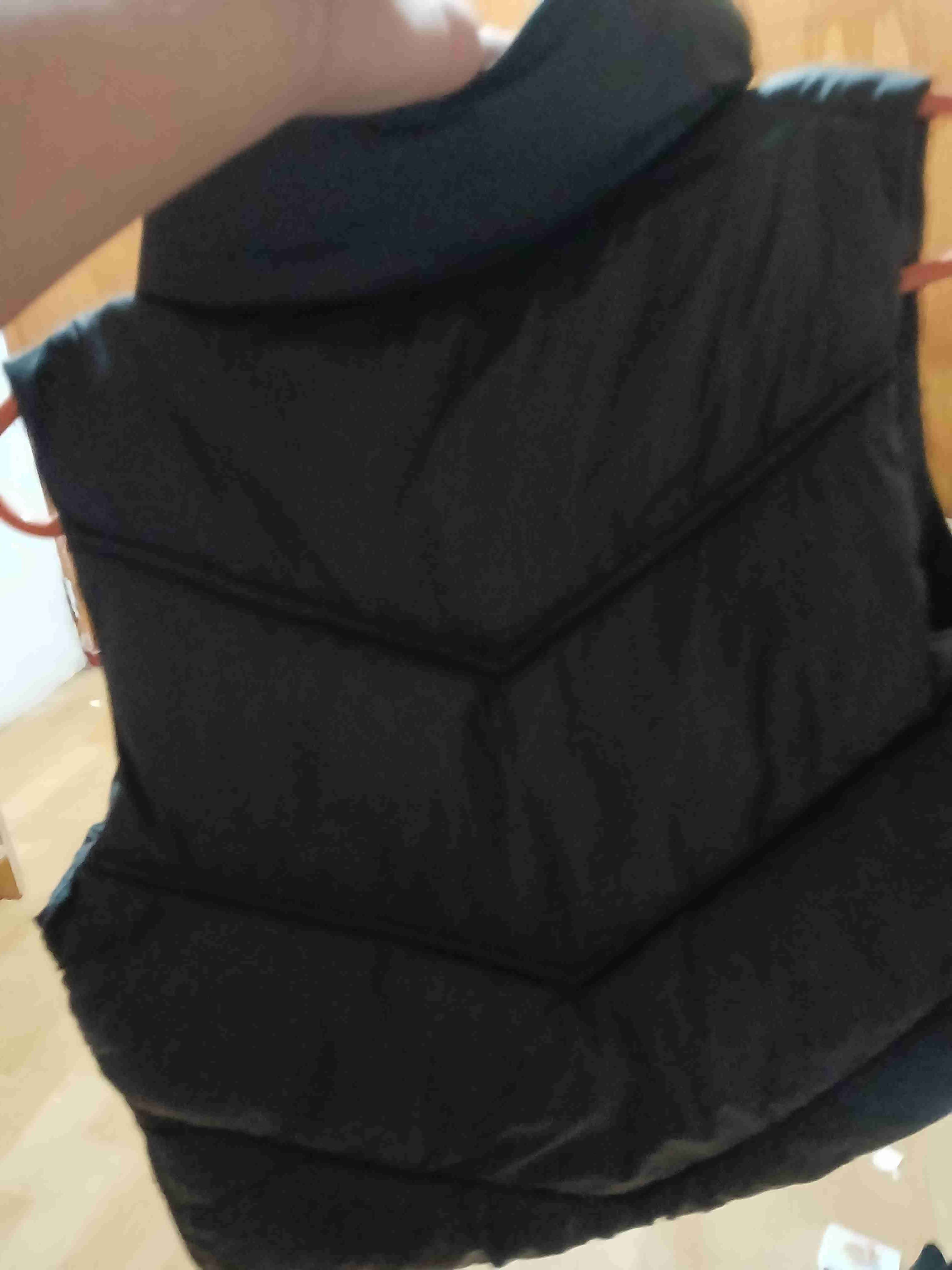 Chaleco acolchado negrochaqueta negra manga corta - miniatura 2