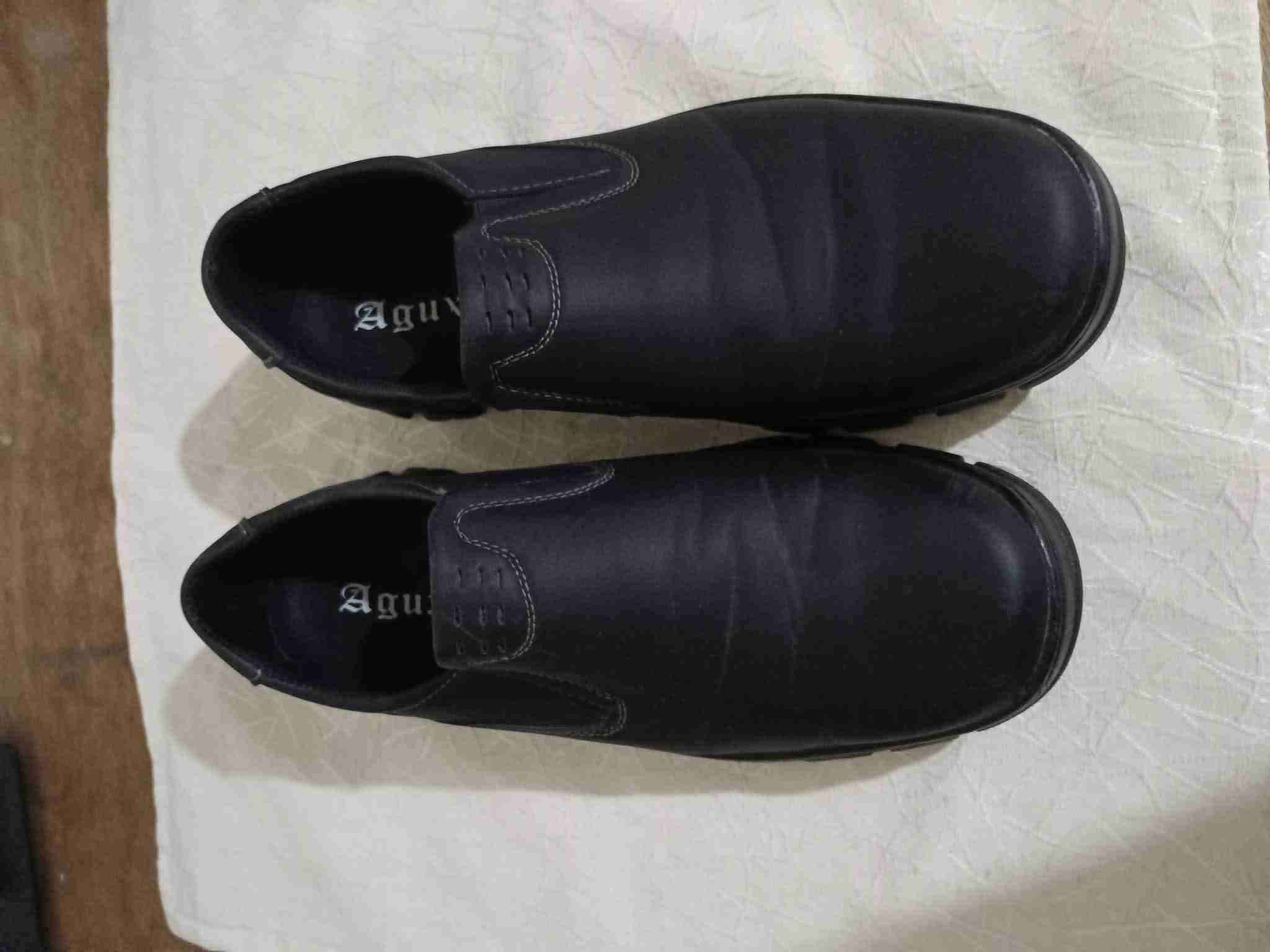 Zapatos negros de hombre talla 42 - miniatura 2