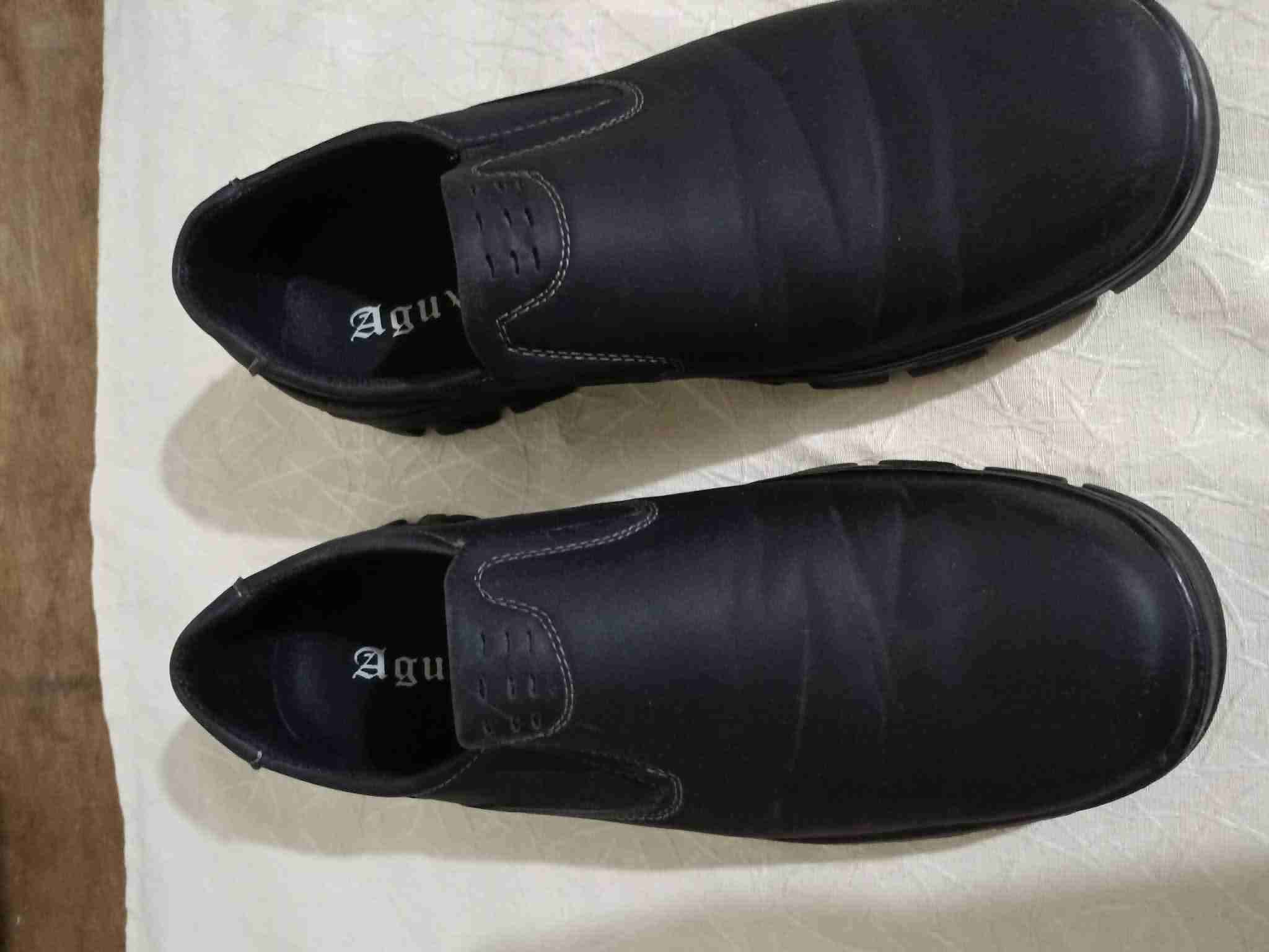 Zapatos negros de hombre talla 42 - miniatura 5