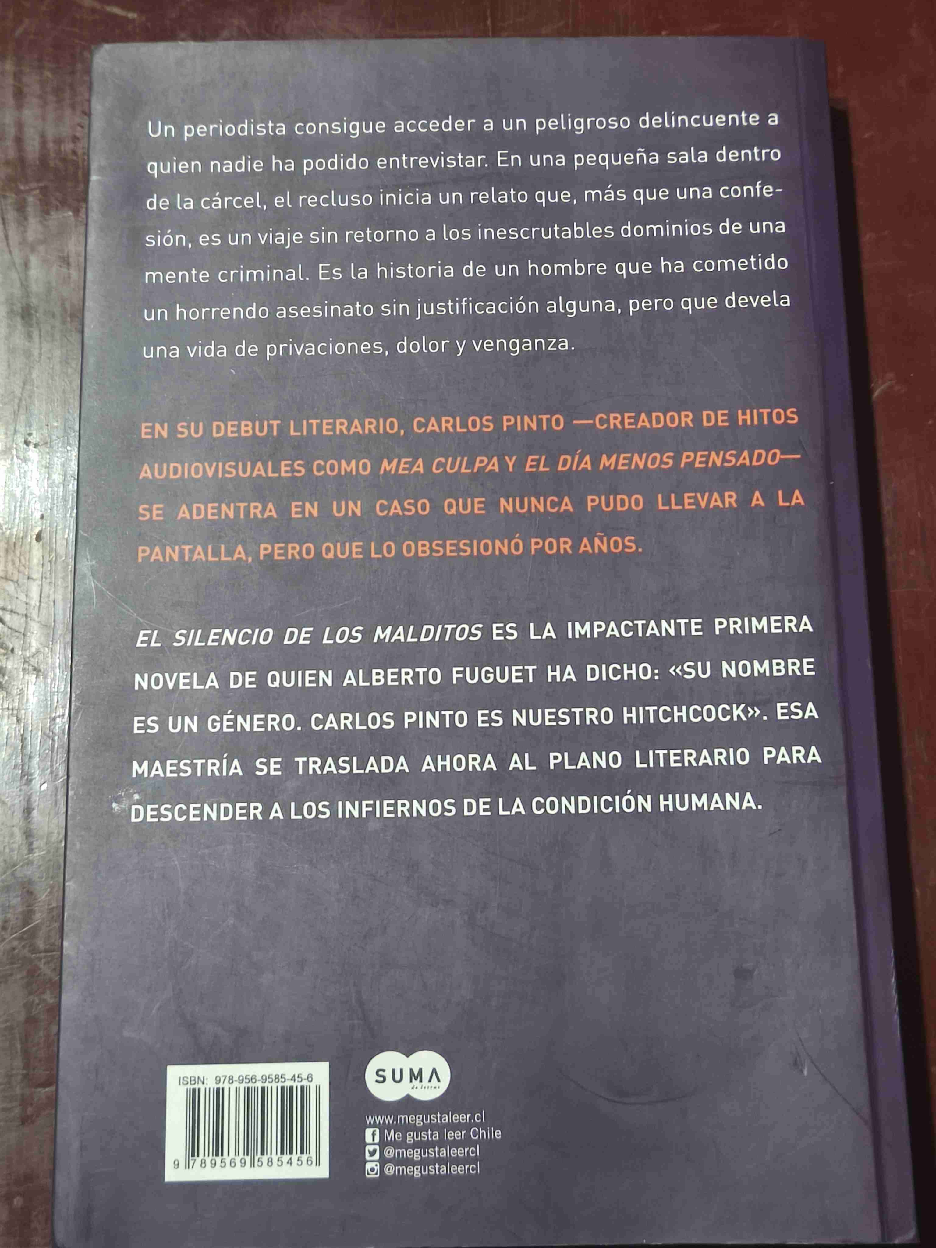 Libro 'El Silencio de los Malditos' - miniatura 2