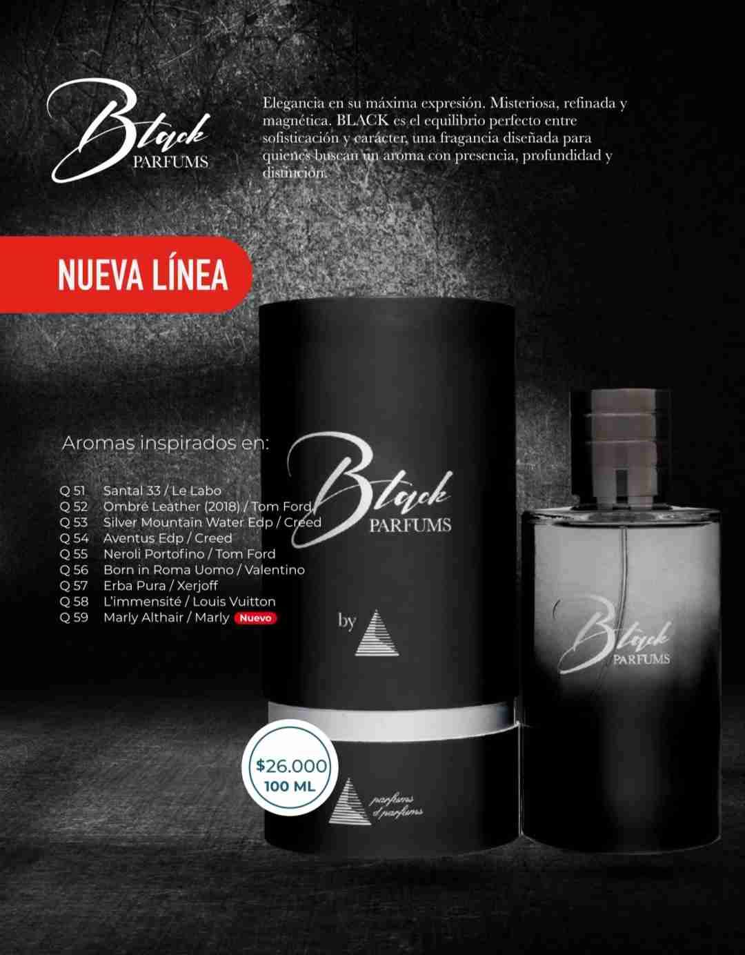Perfume Black Parfums 100ml