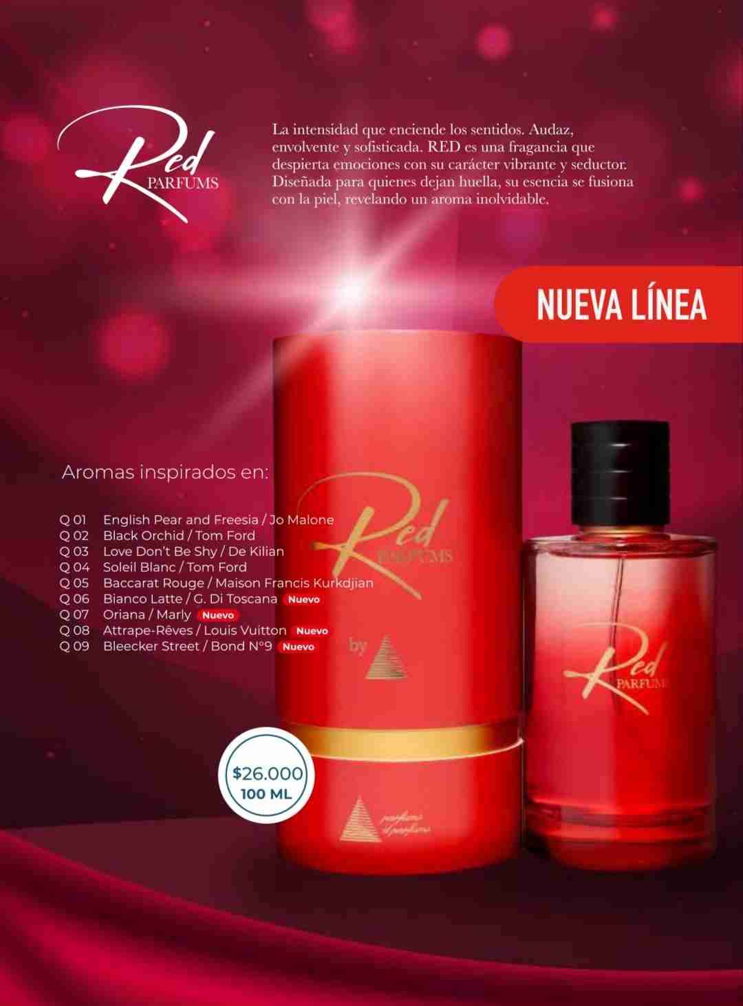 Perfume Red Parfums 100ml