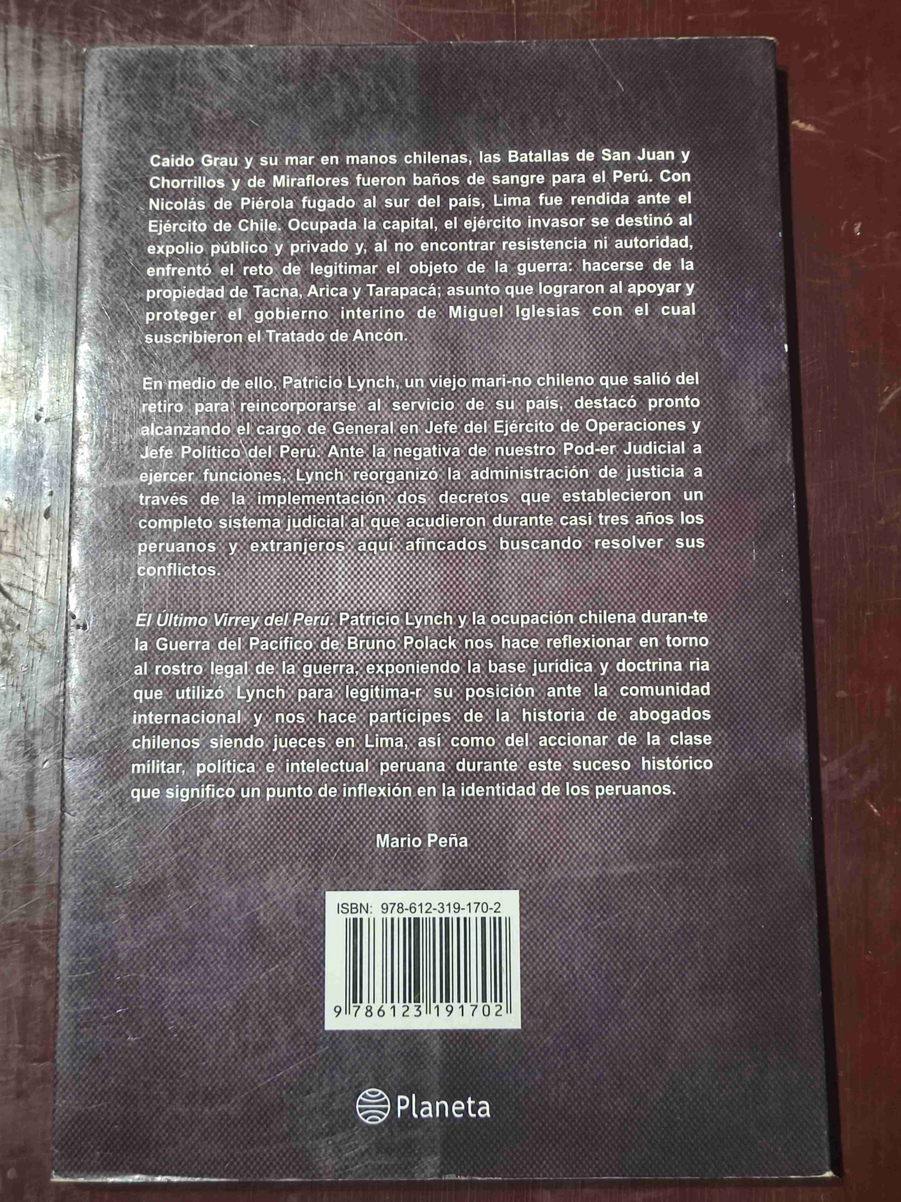 Libro El Último Virrey del Perú - miniatura 2