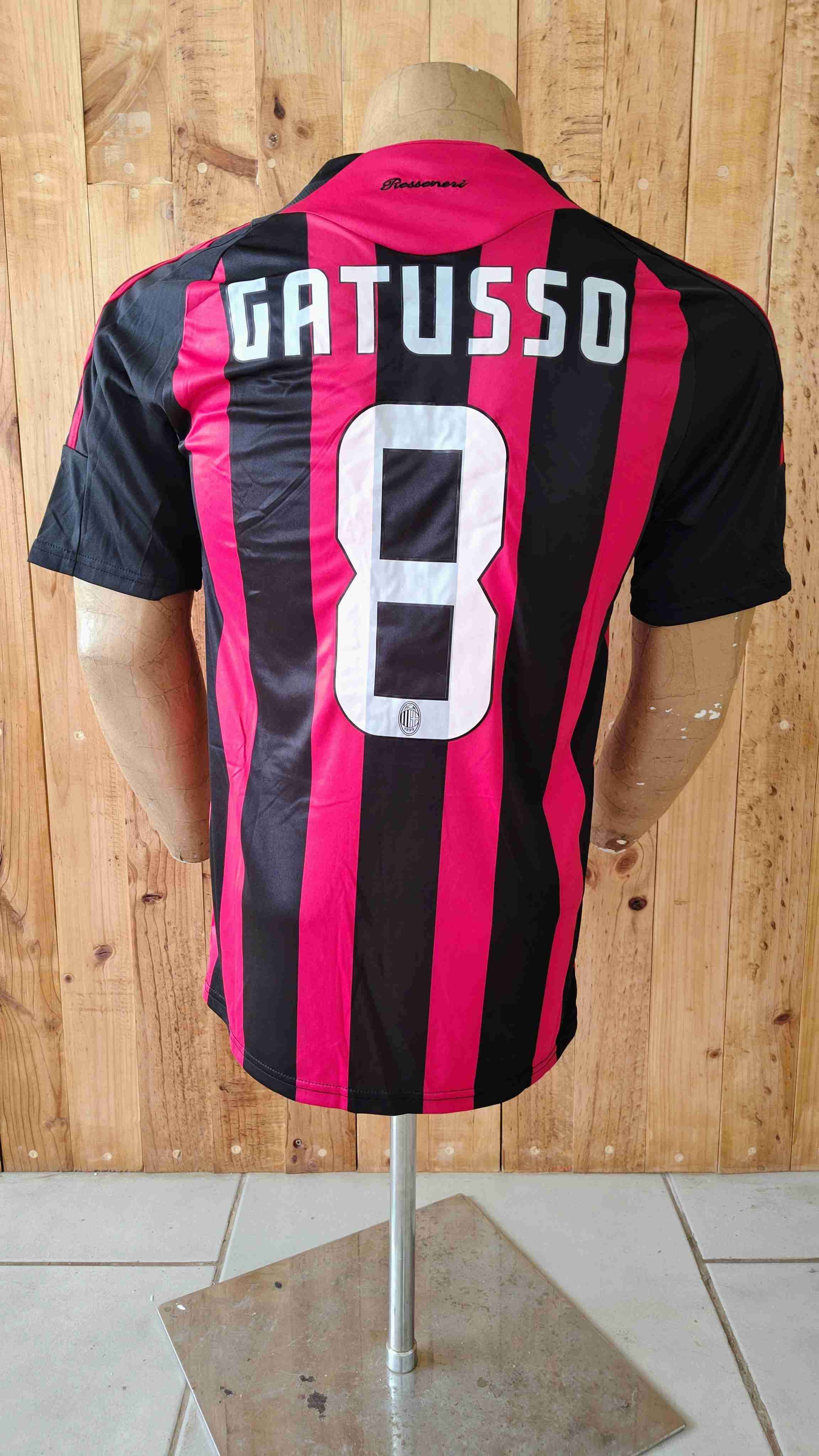 Camiseta Adidas AC Milan rayada - miniatura 3