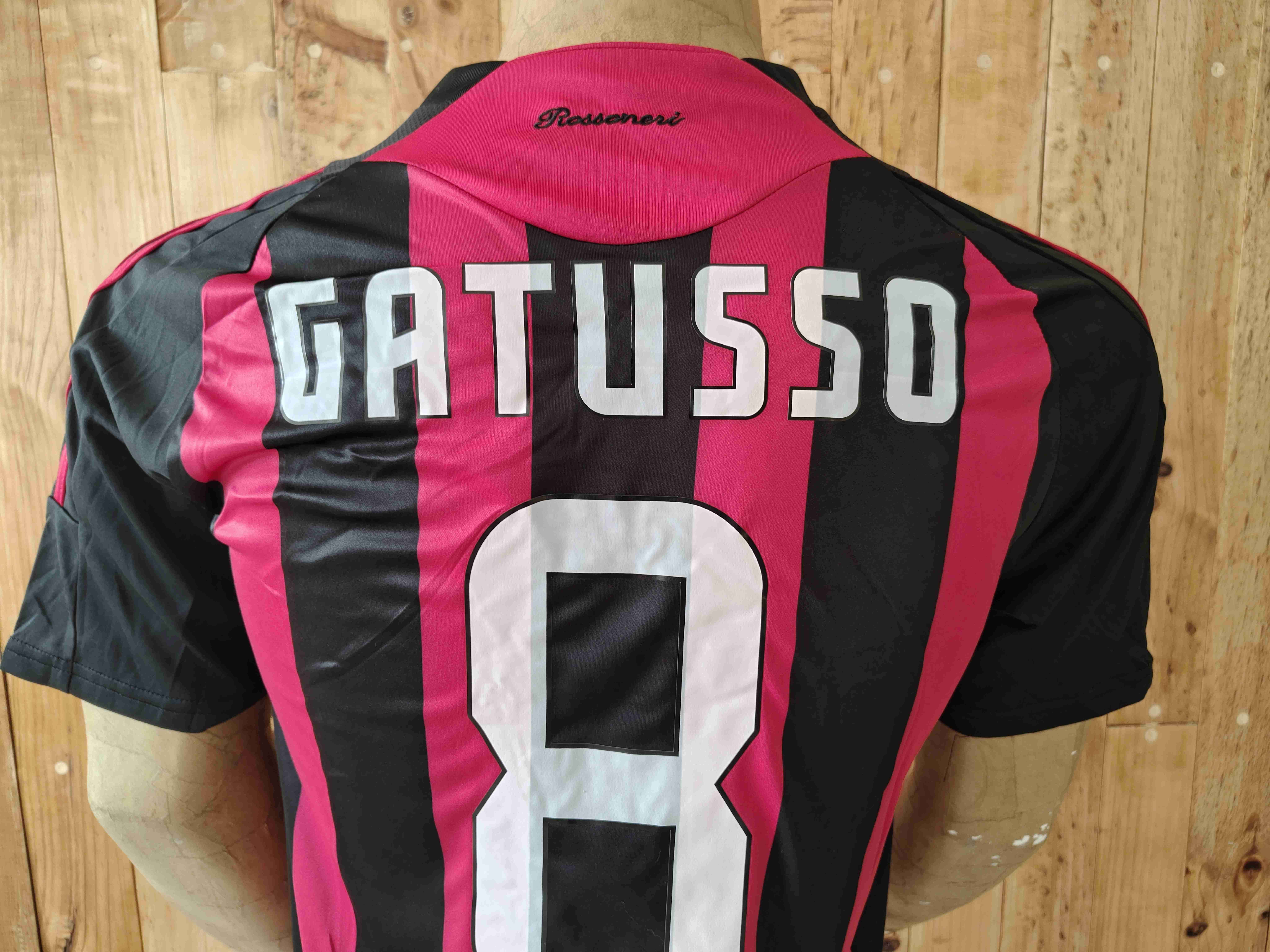 Camiseta Adidas AC Milan rayada - miniatura 4