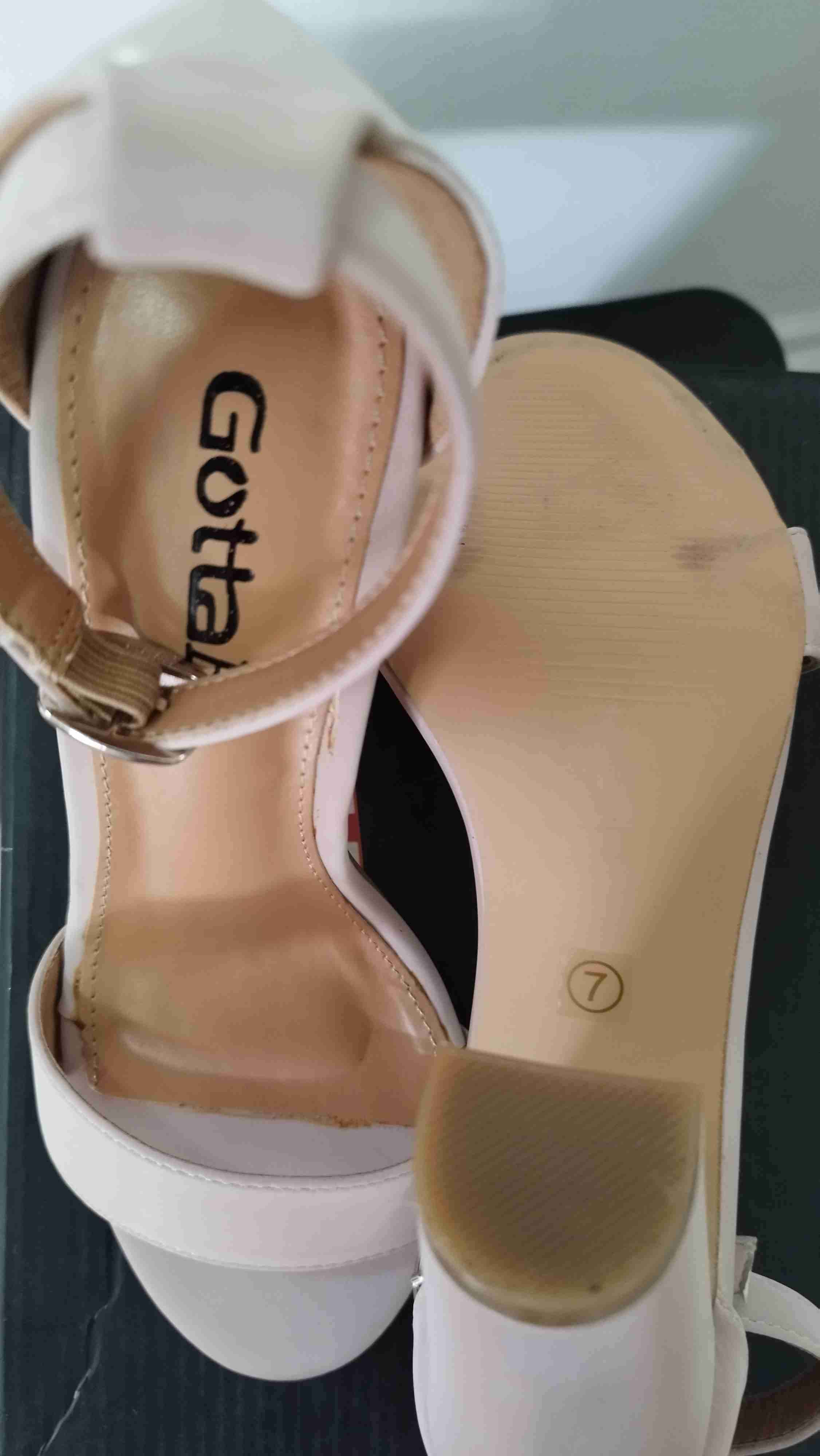 Sandalias color palo rosa elegantes - miniatura 4