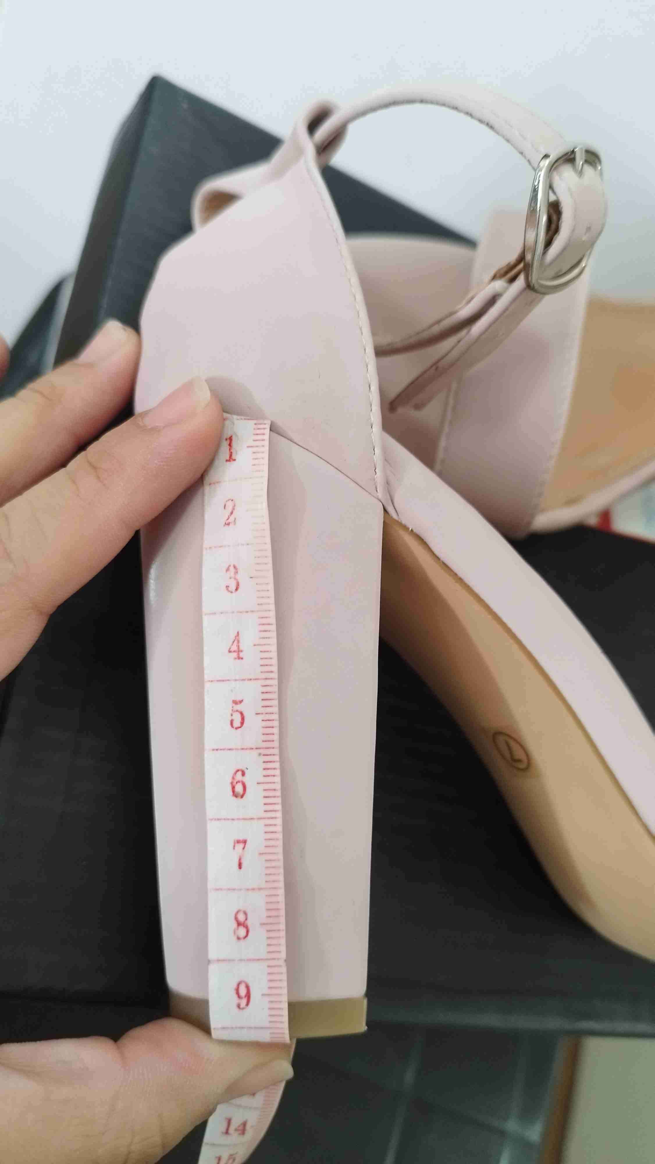 Sandalias color palo rosa elegantes - miniatura 5