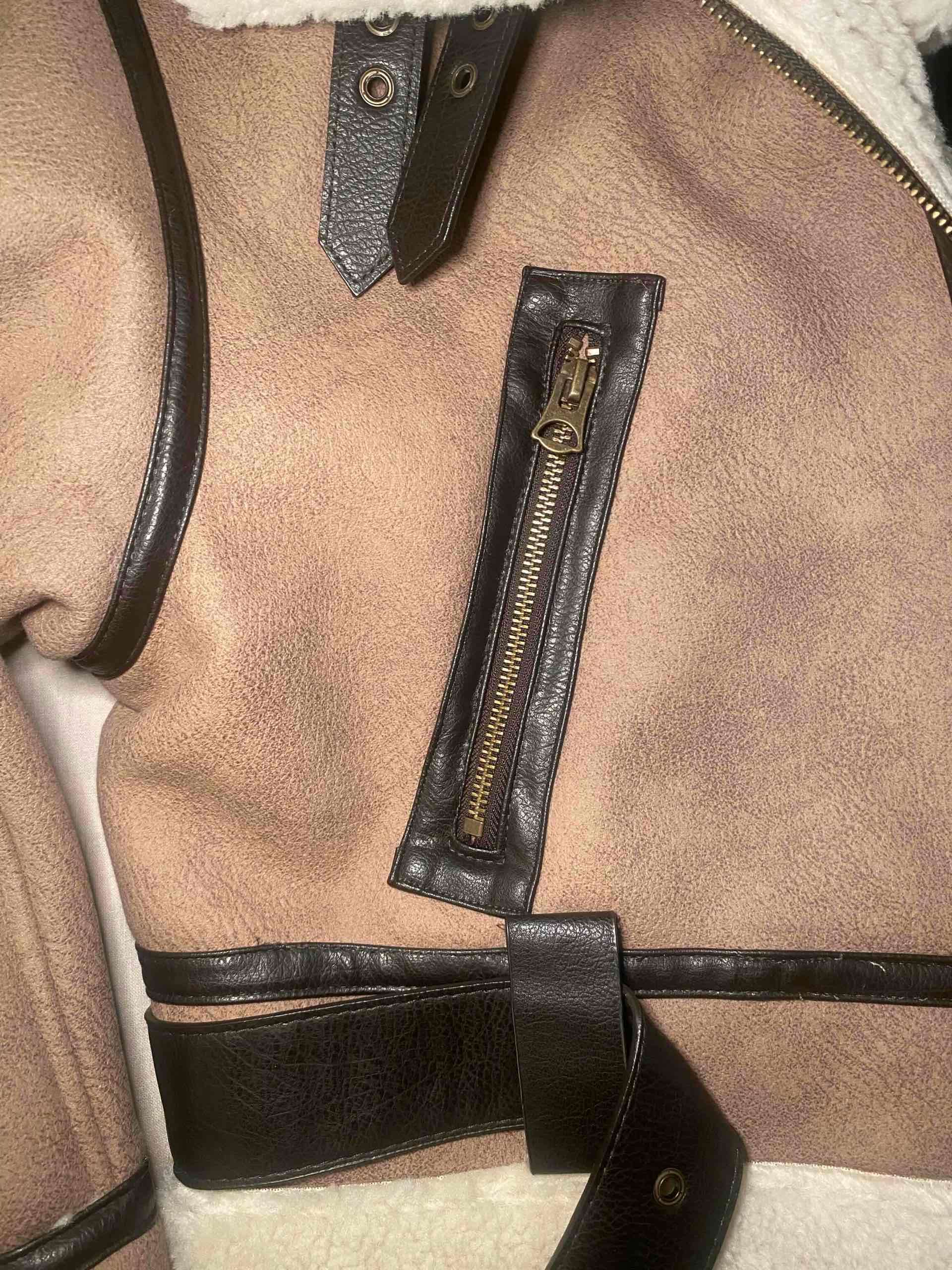 Chaqueta tipo aviador con forro Zara - miniatura 4