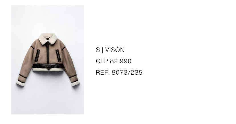 Chaqueta tipo aviador con forro Zara - miniatura 6