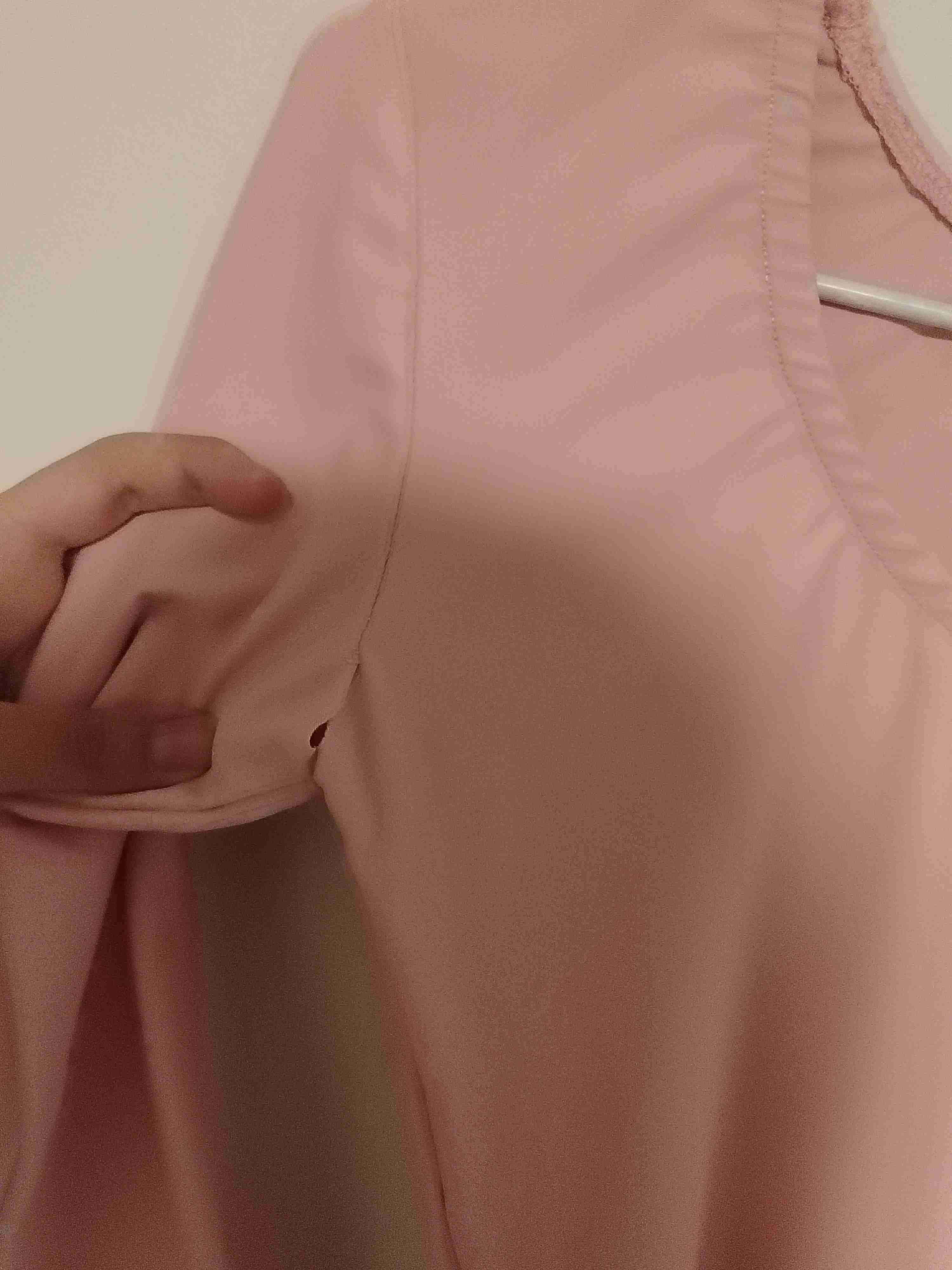 Body/Leotardo de ballet rosa de manga larga - miniatura 2