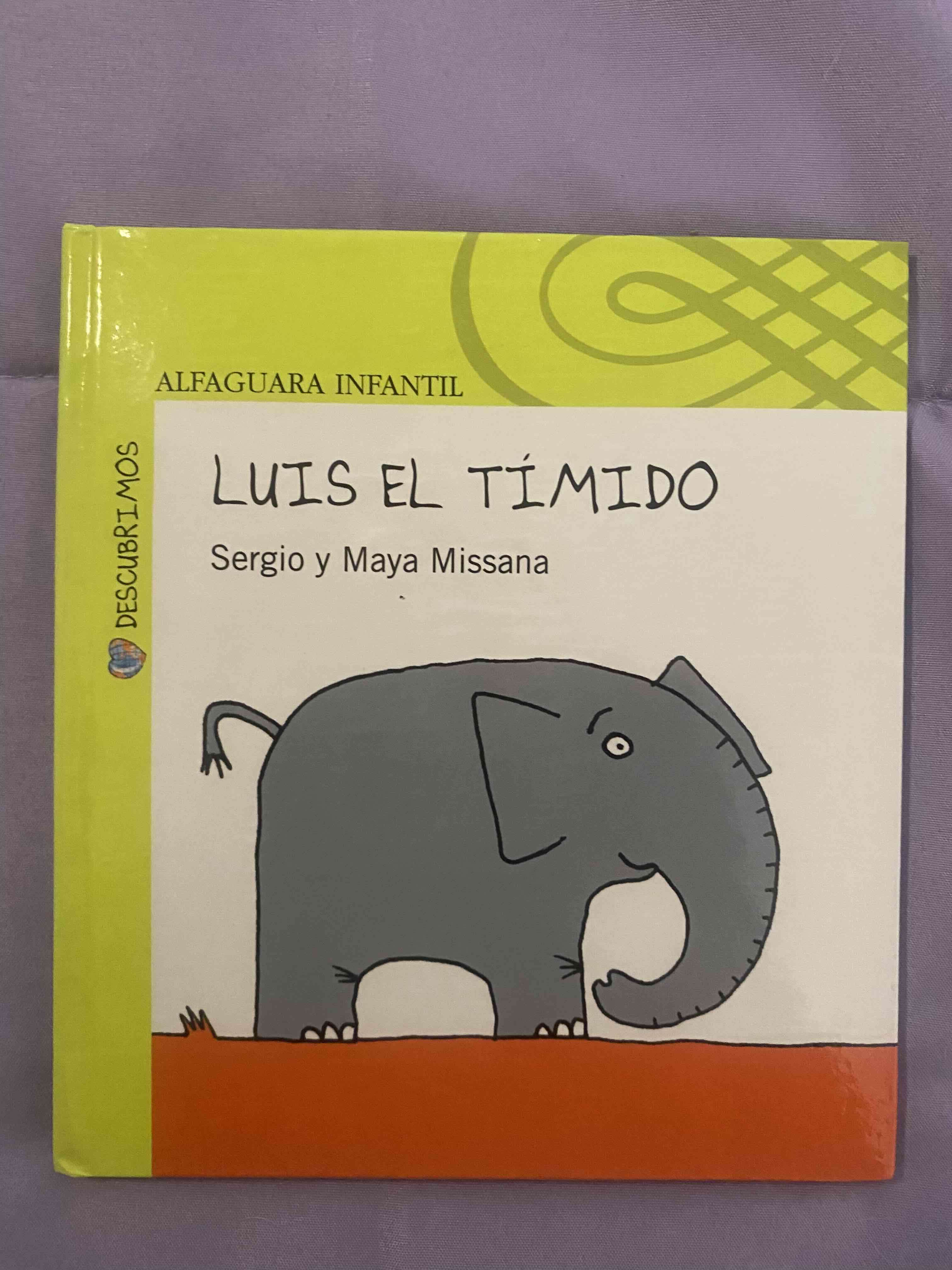 Libro infantil Luis el Tímido