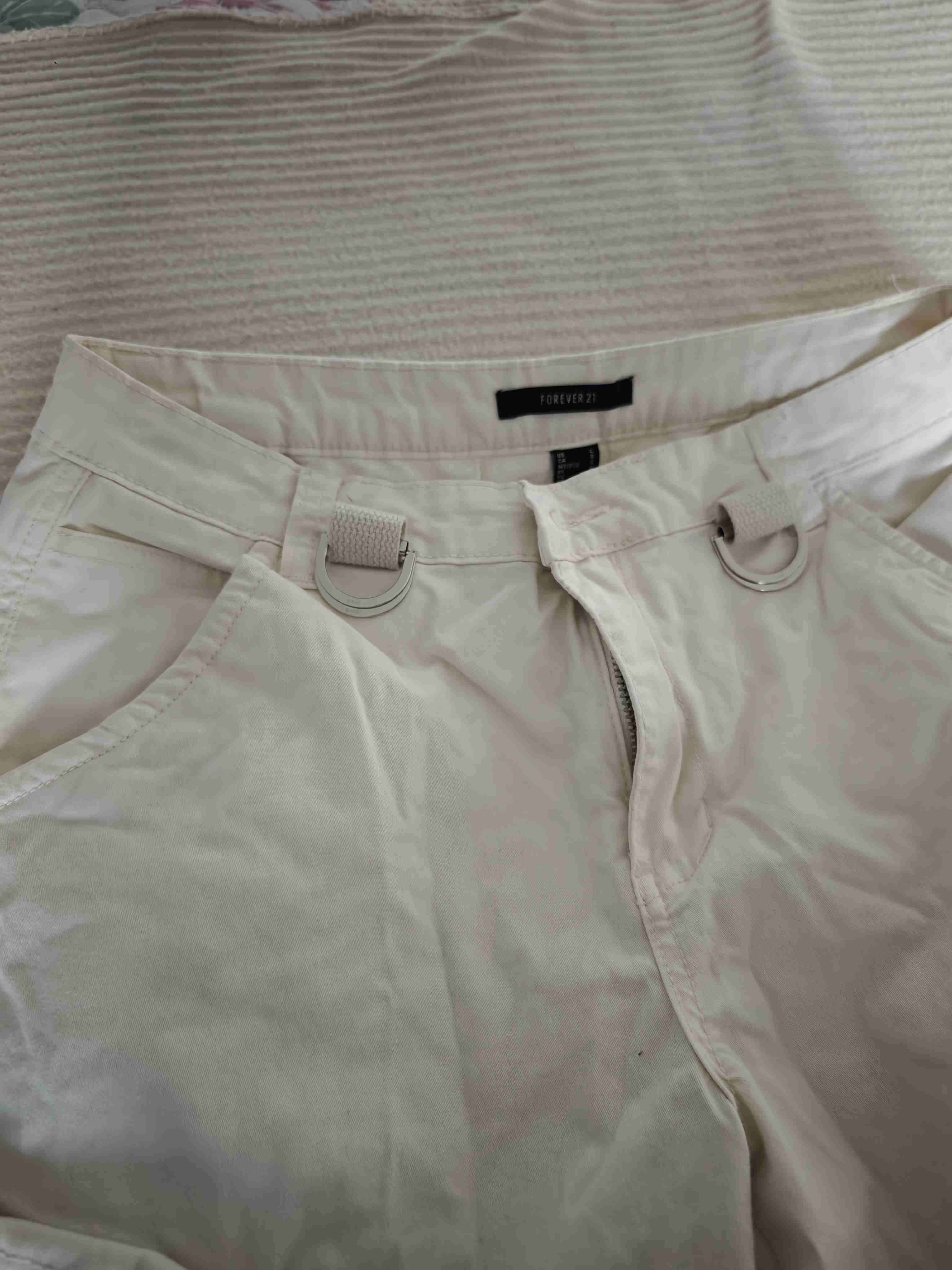 Pantalones cargo beige - miniatura 2