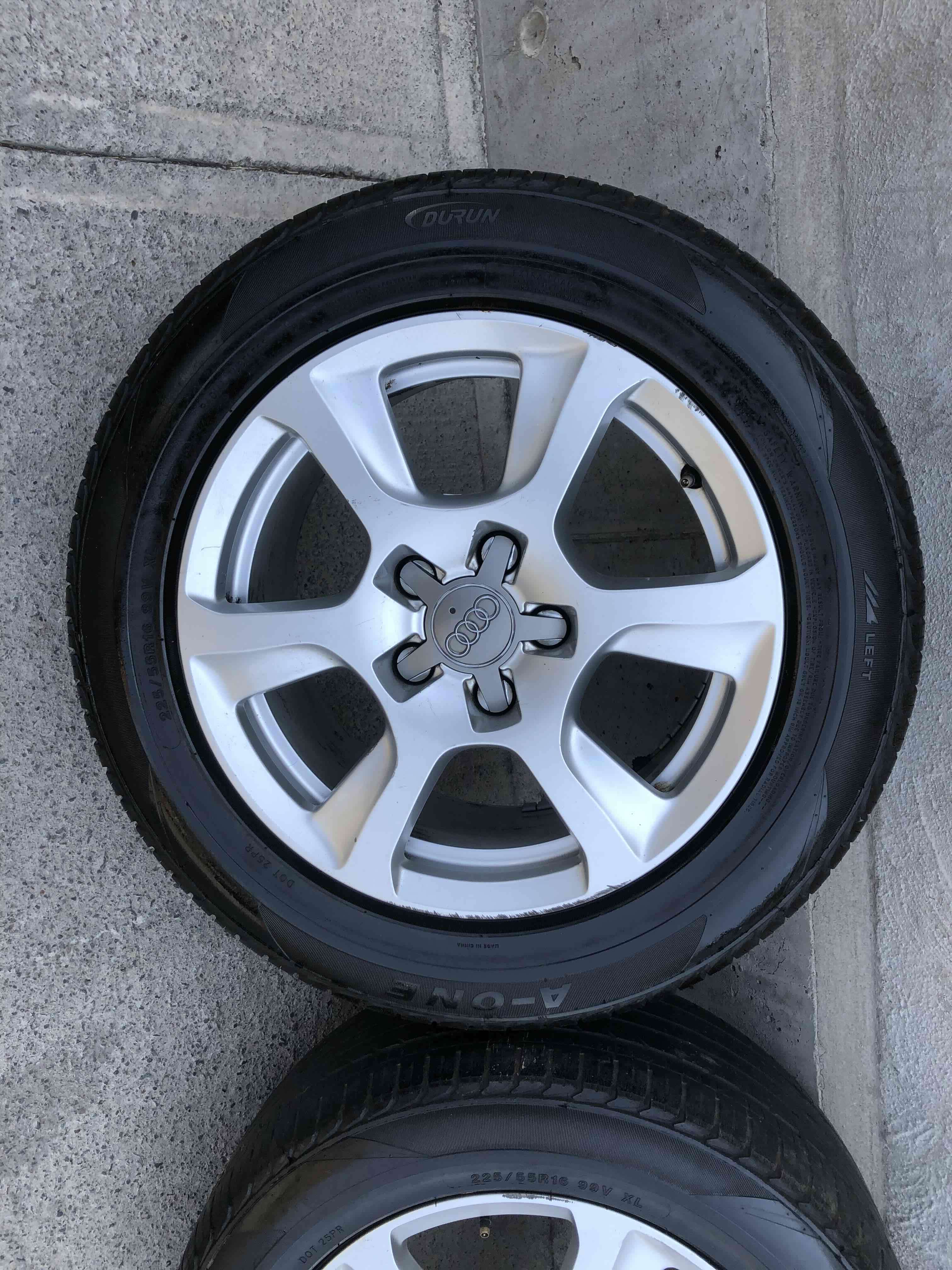 Llantas Audi con neumáticos - miniatura 2