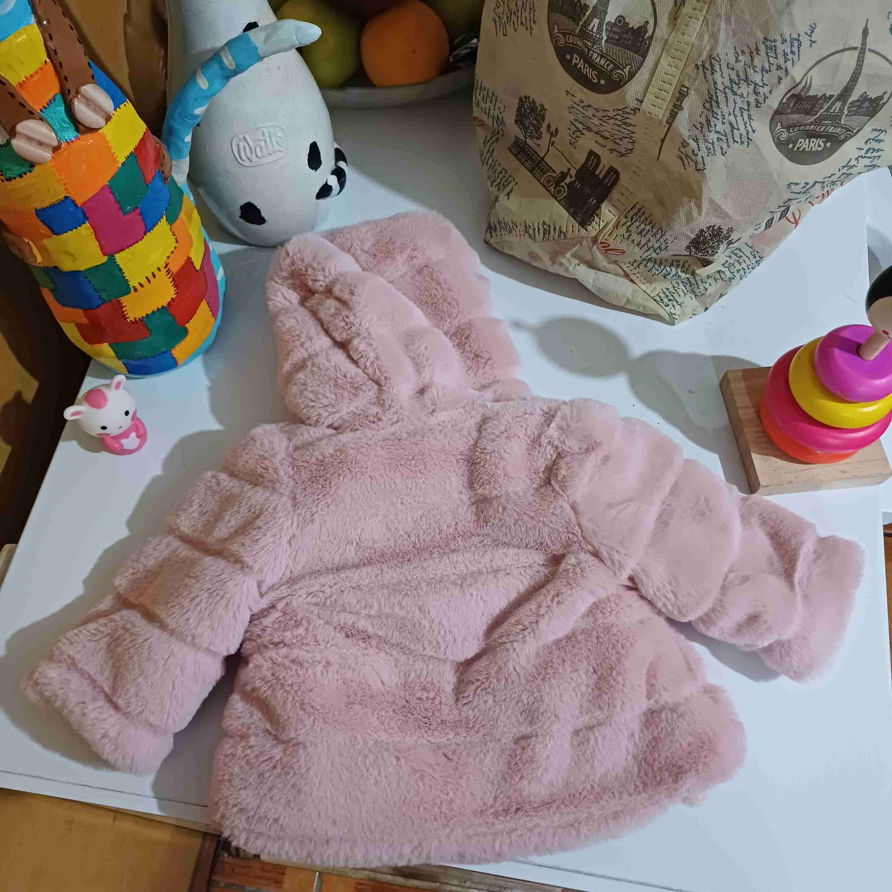 Chaqueta rosada para niña - miniatura 2