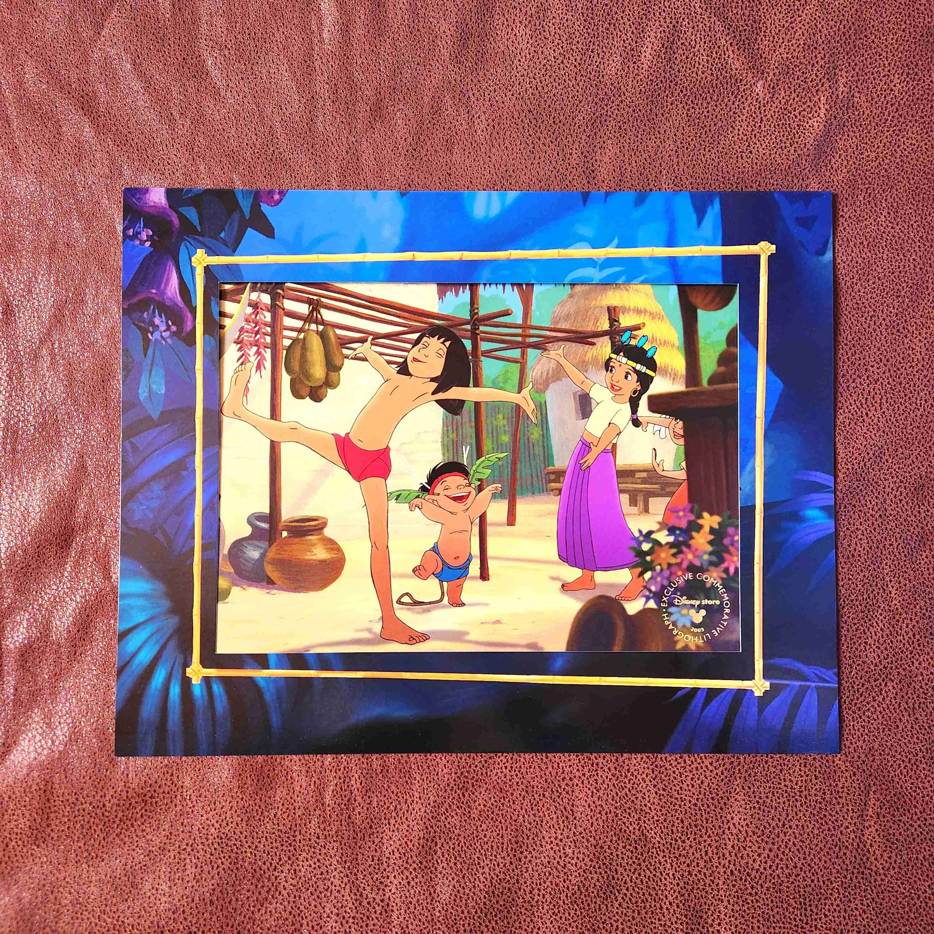 LITOGRAFIA DISNEY EL LIBRO DE LA SELVA 2🦧🦎🌴 - miniatura 4