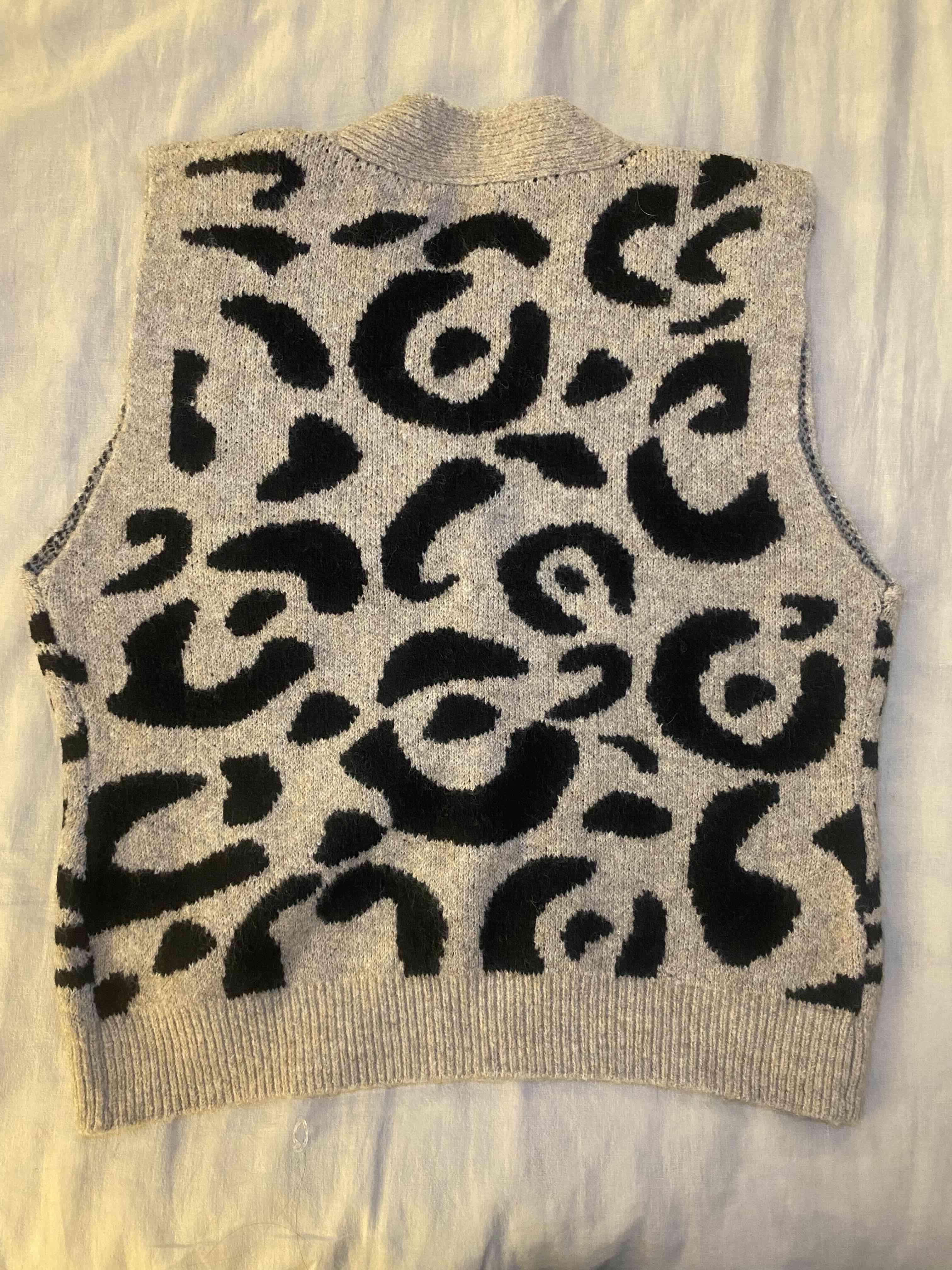 Chaleco beige animal print - miniatura 2