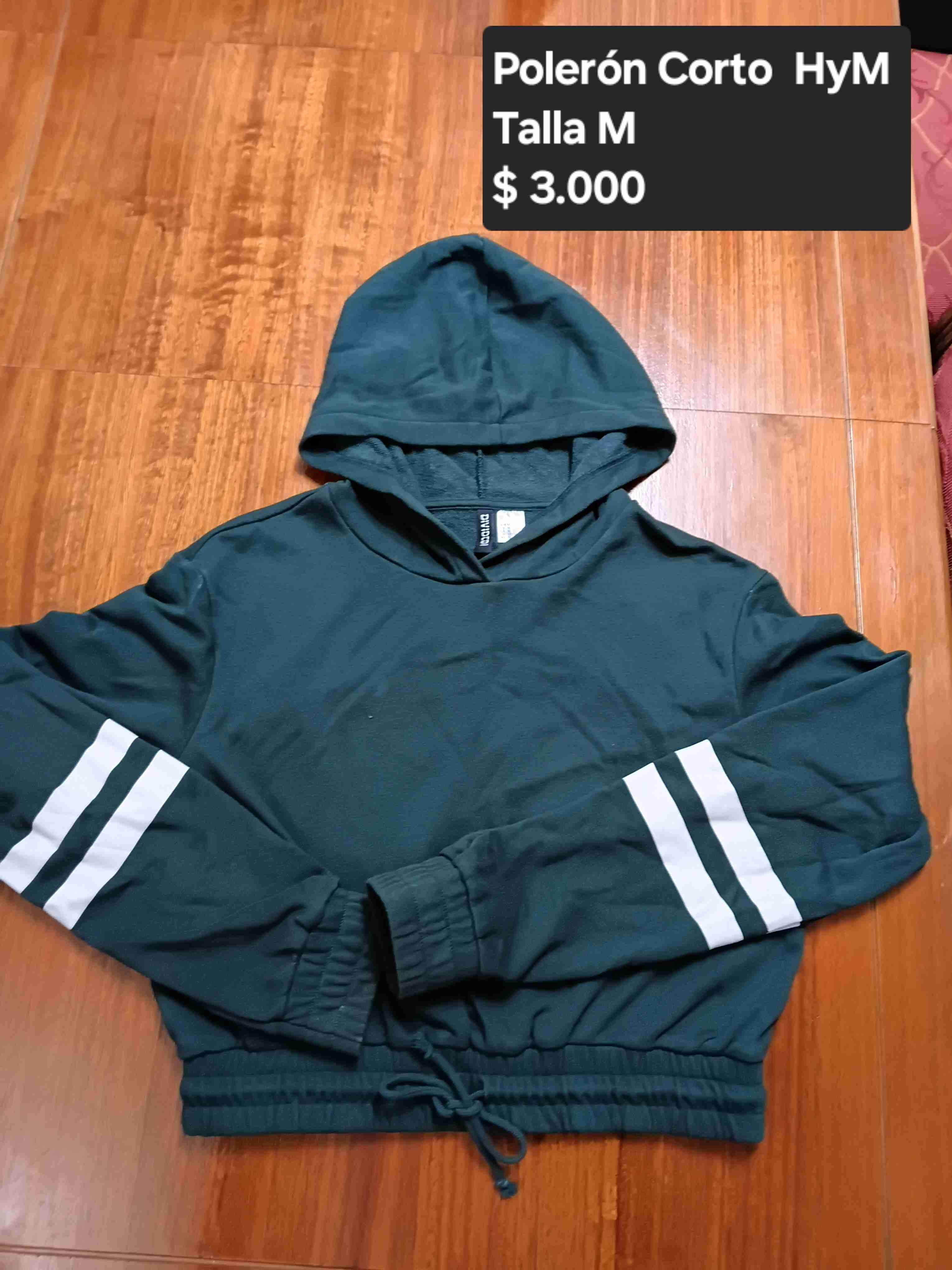 Polerón corto H&M verde