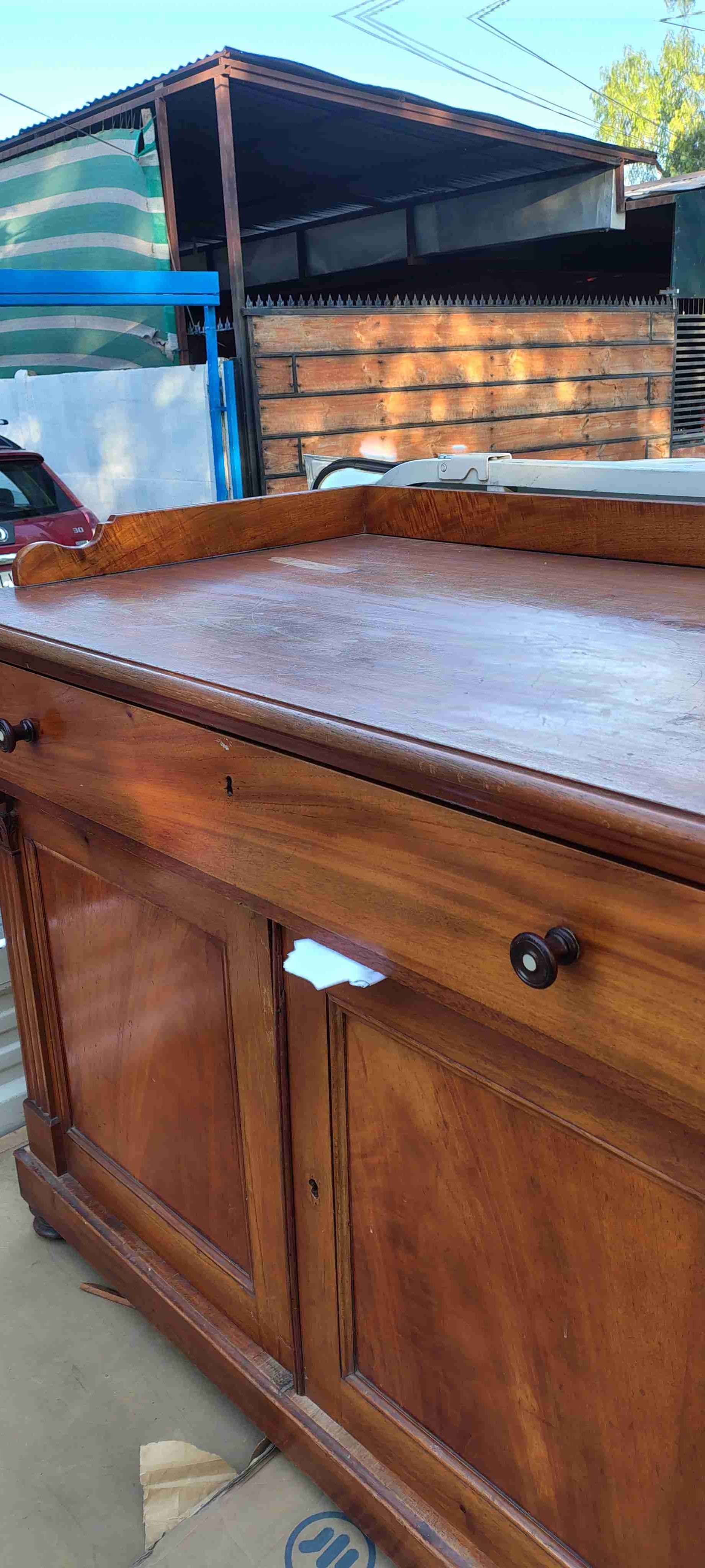 Bufetera de madera vintage - miniatura 1