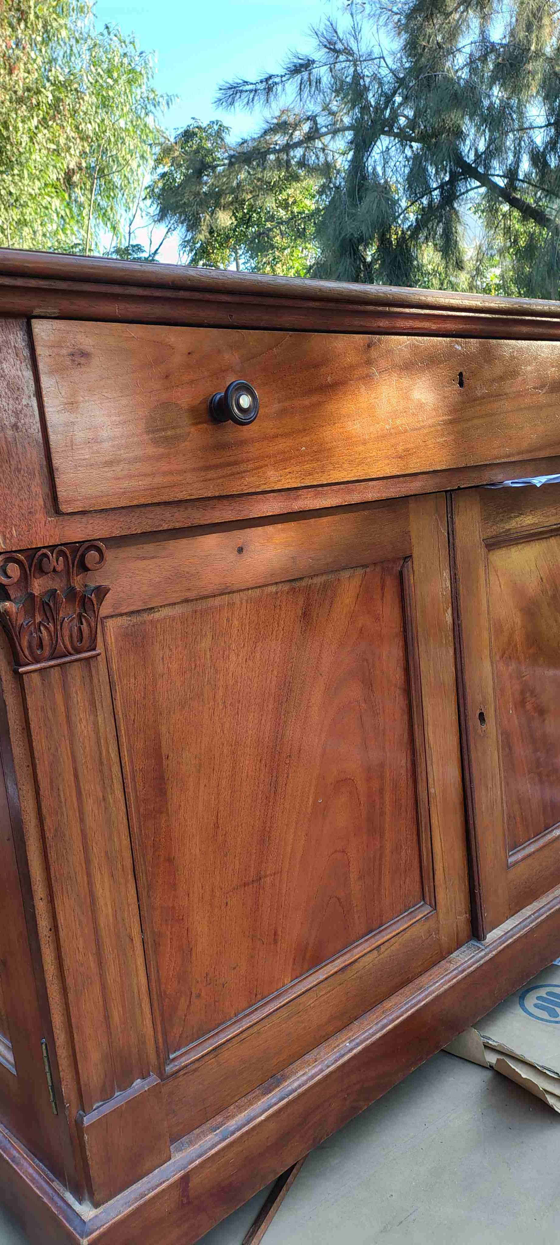 Bufetera de madera vintage - miniatura 2