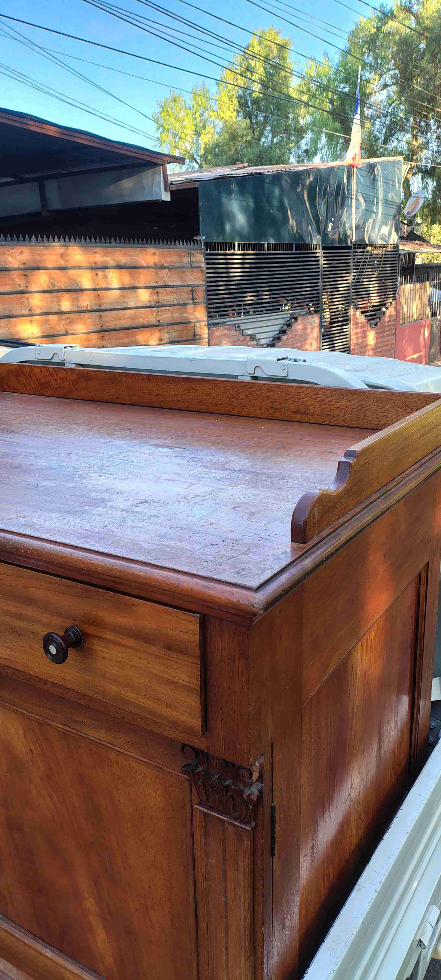 Bufetera de madera vintage - miniatura 4