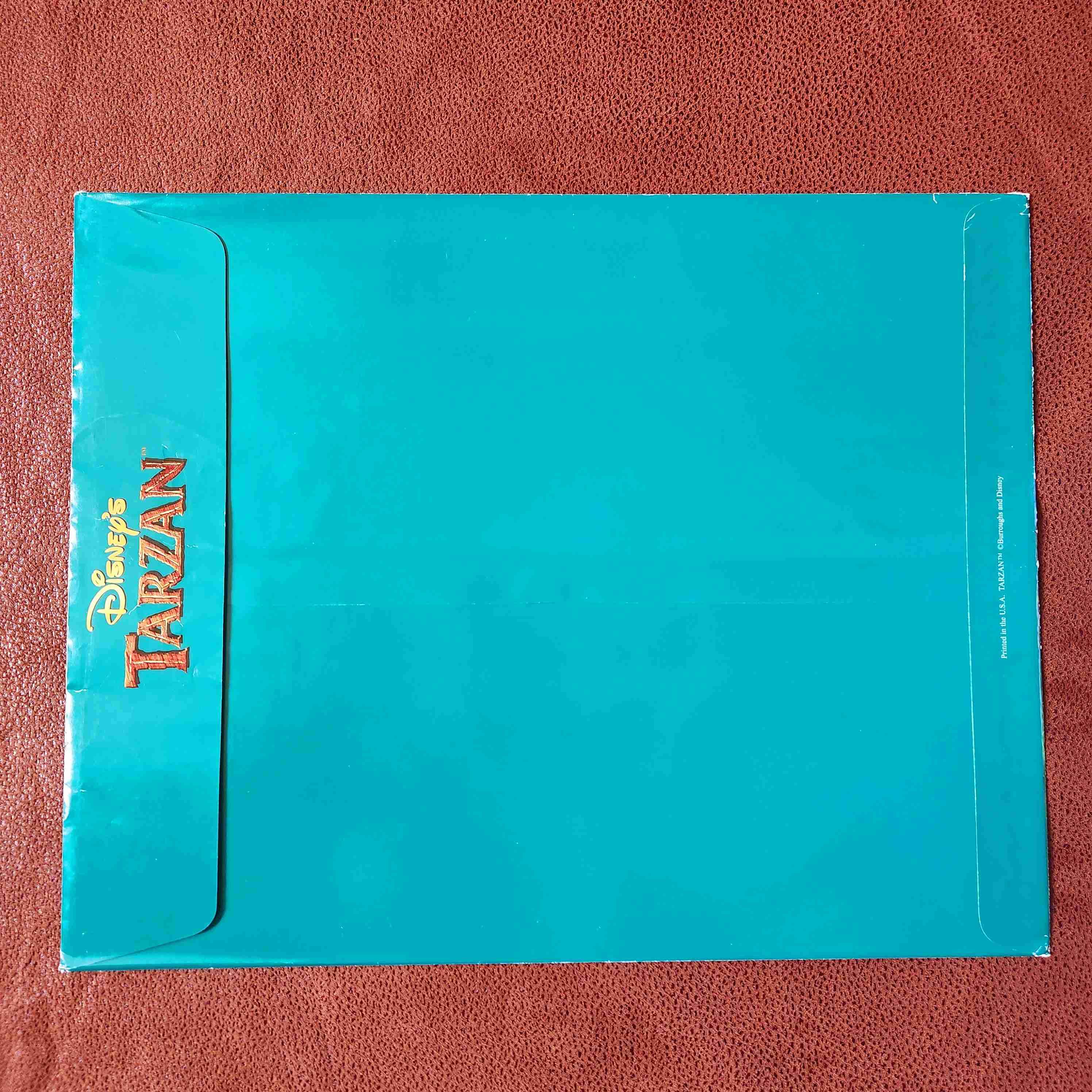 LITOGRAFIA disney TARZAN 2000 🐘🦍🌴🐆🍃 - miniatura 3