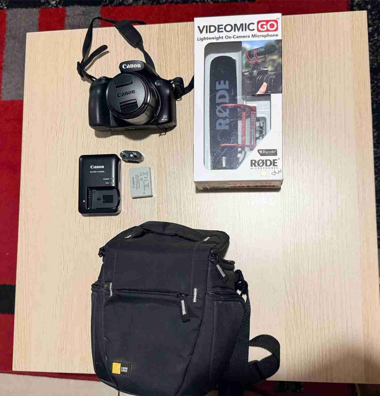 Cámara Canon Power shot SX60HS + micrófono RODE - miniatura 2