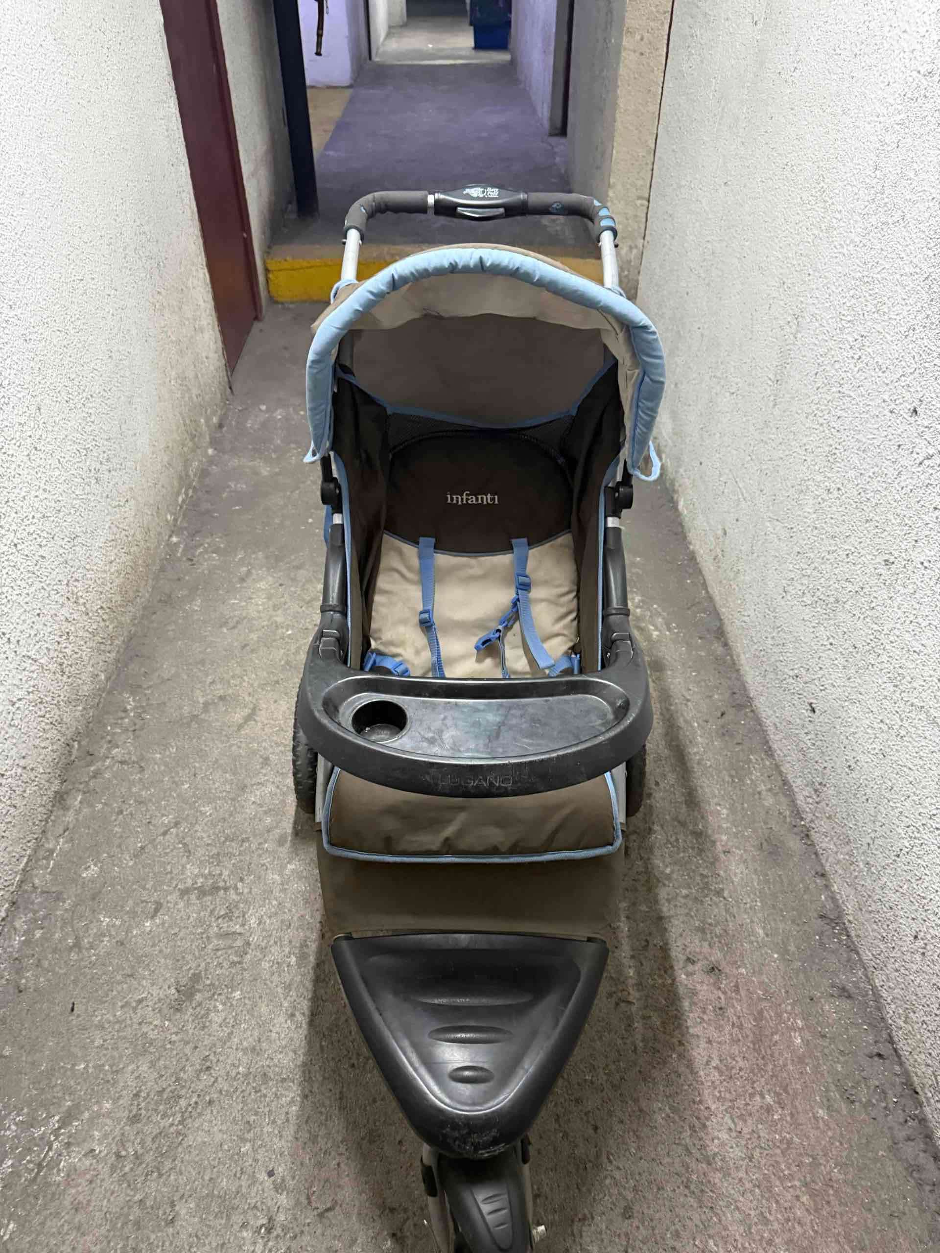Coche para bebé marrón - miniatura 5