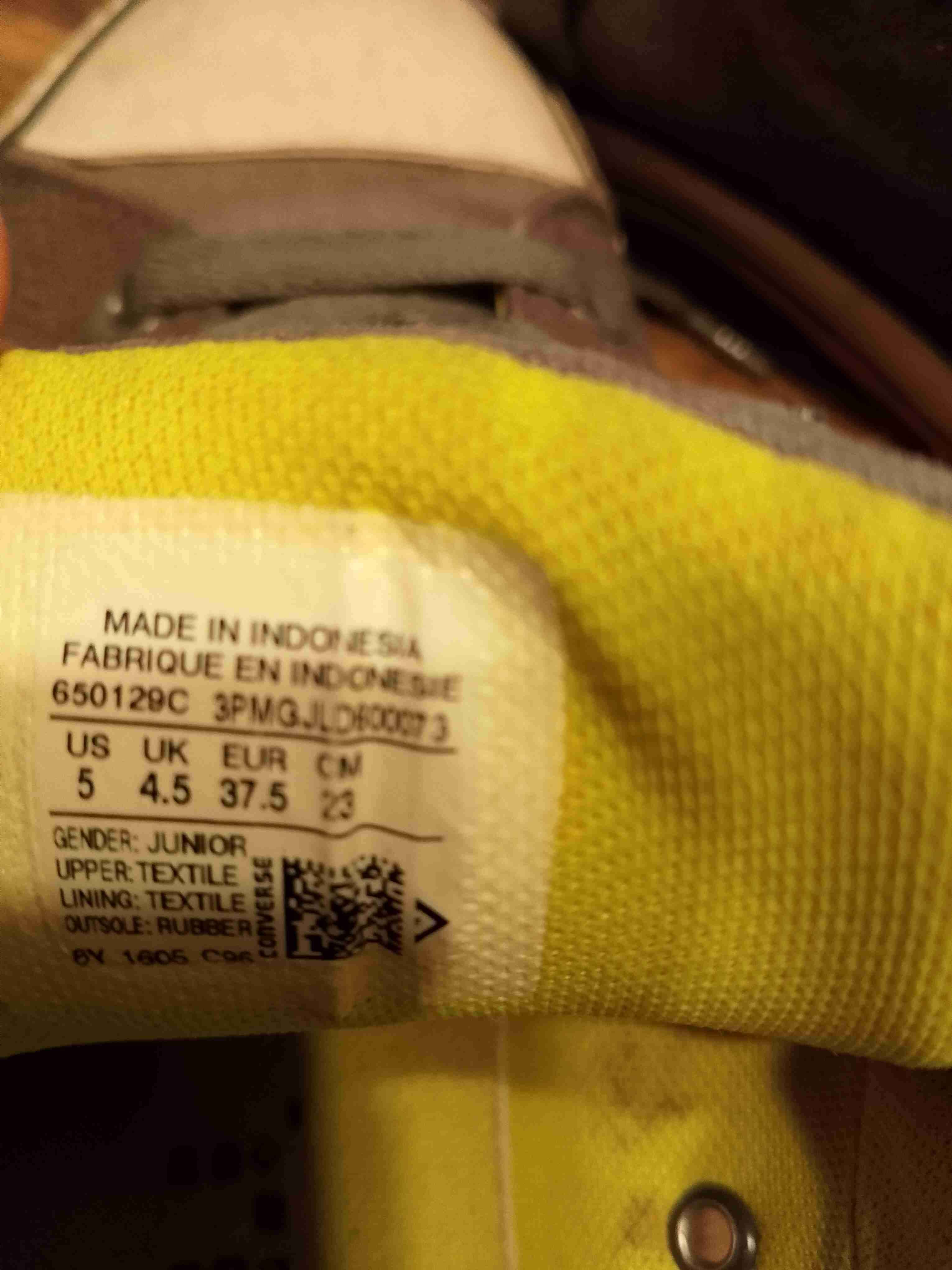 Zapatillas Converse junior talla 37.5 - miniatura 1