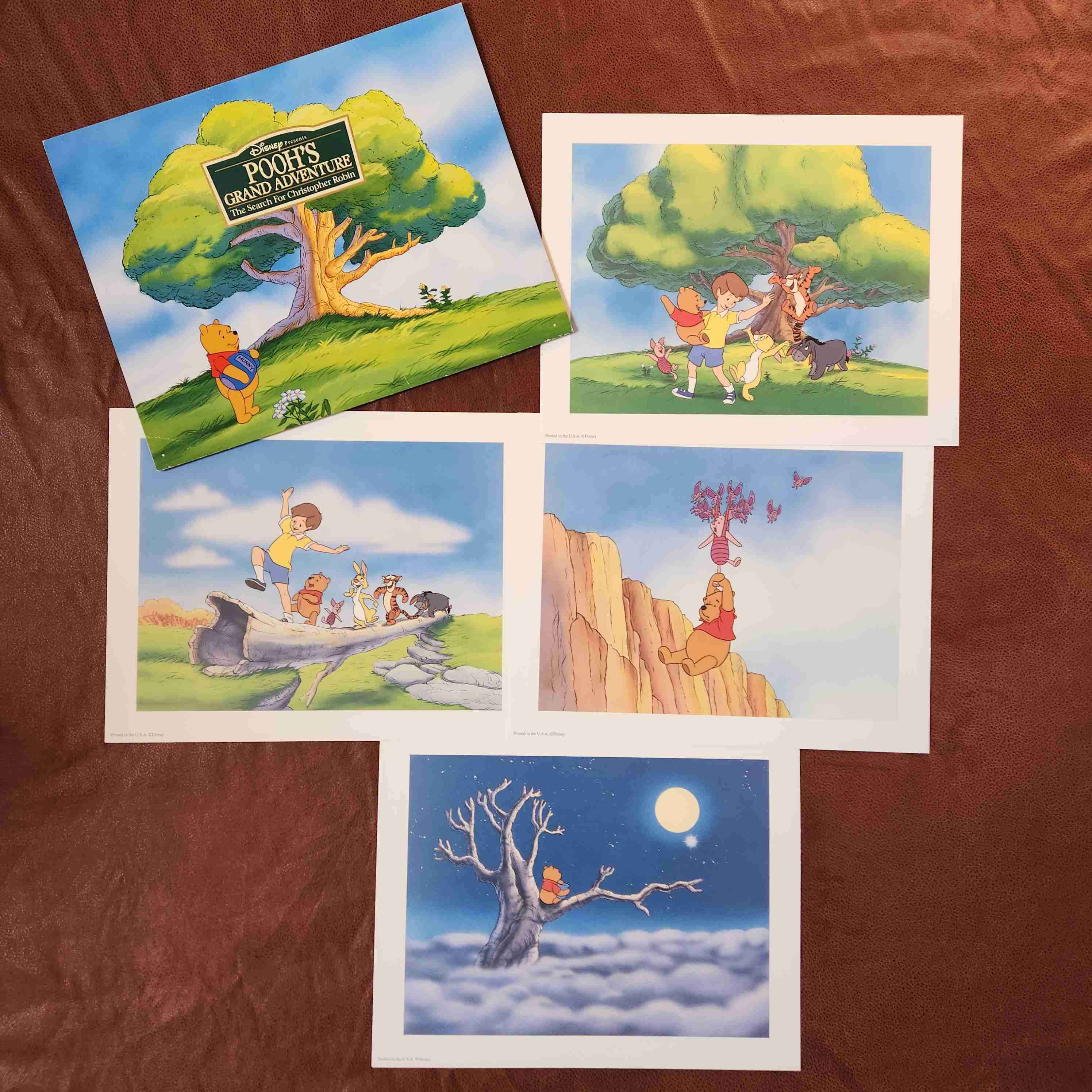 LITOGRAFIA DISNEY WENNIE DE POOH 1997🐻🍯 - miniatura 1