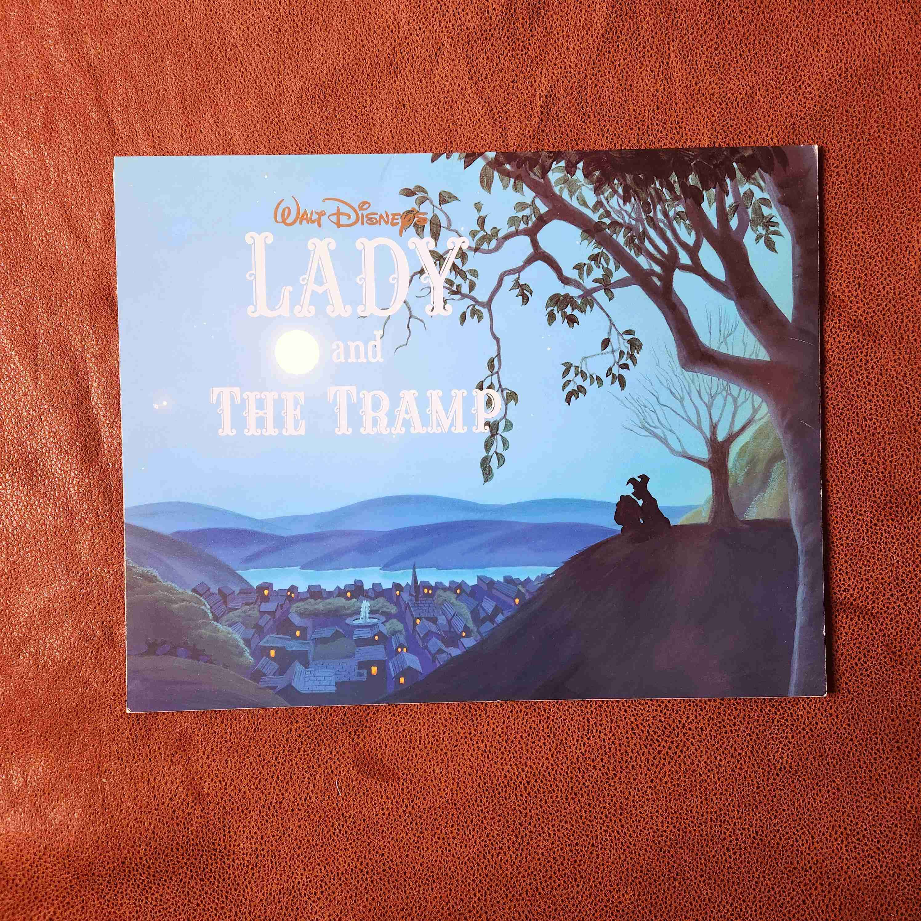 LITOGRAFIA disney LA DAMA Y EL VAGABUNDO 1998 🐕🐩🍝 - miniatura 4