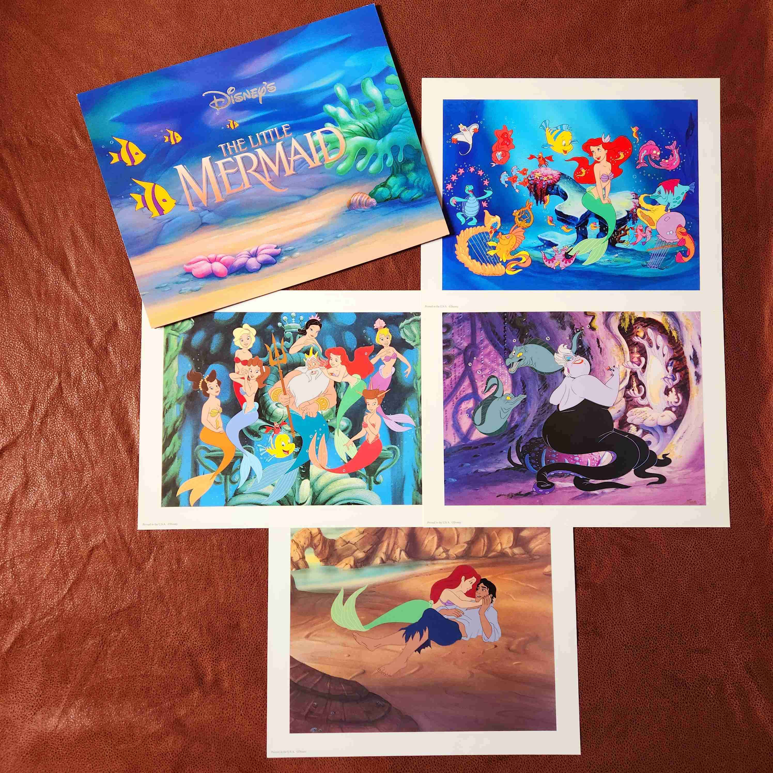 PORTAFOLIO DE LITOGRAFIAS LA SIRENITA 1999🧜🏼‍♂️🧜🏽‍♀️🦀🐠 - miniatura 1