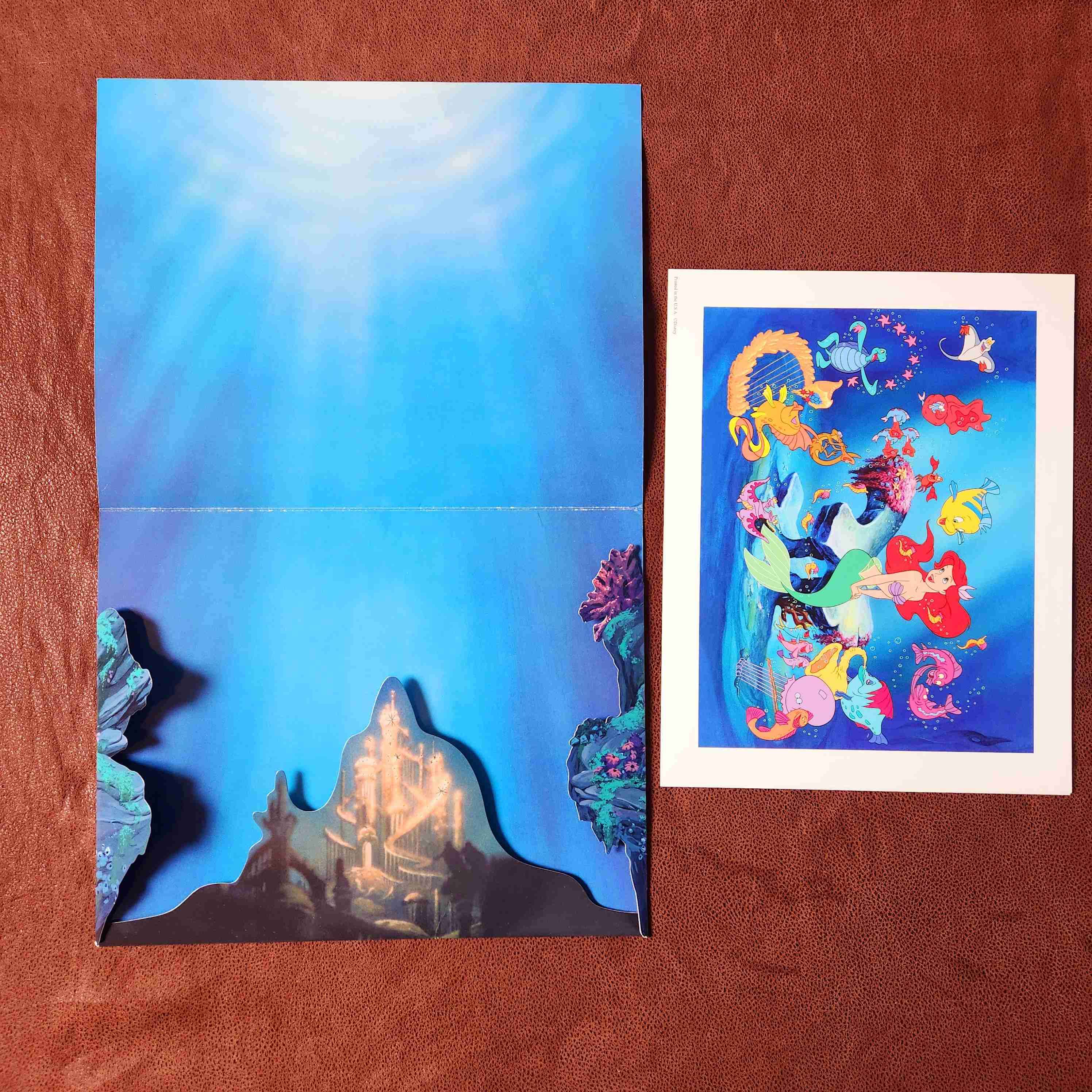 PORTAFOLIO DE LITOGRAFIAS LA SIRENITA 1999🧜🏼‍♂️🧜🏽‍♀️🦀🐠 - miniatura 2