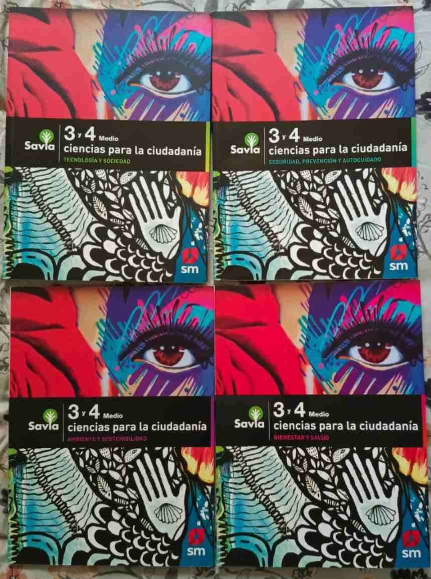 Libros proyecto Savia 3° y 4° Medio - miniatura 1