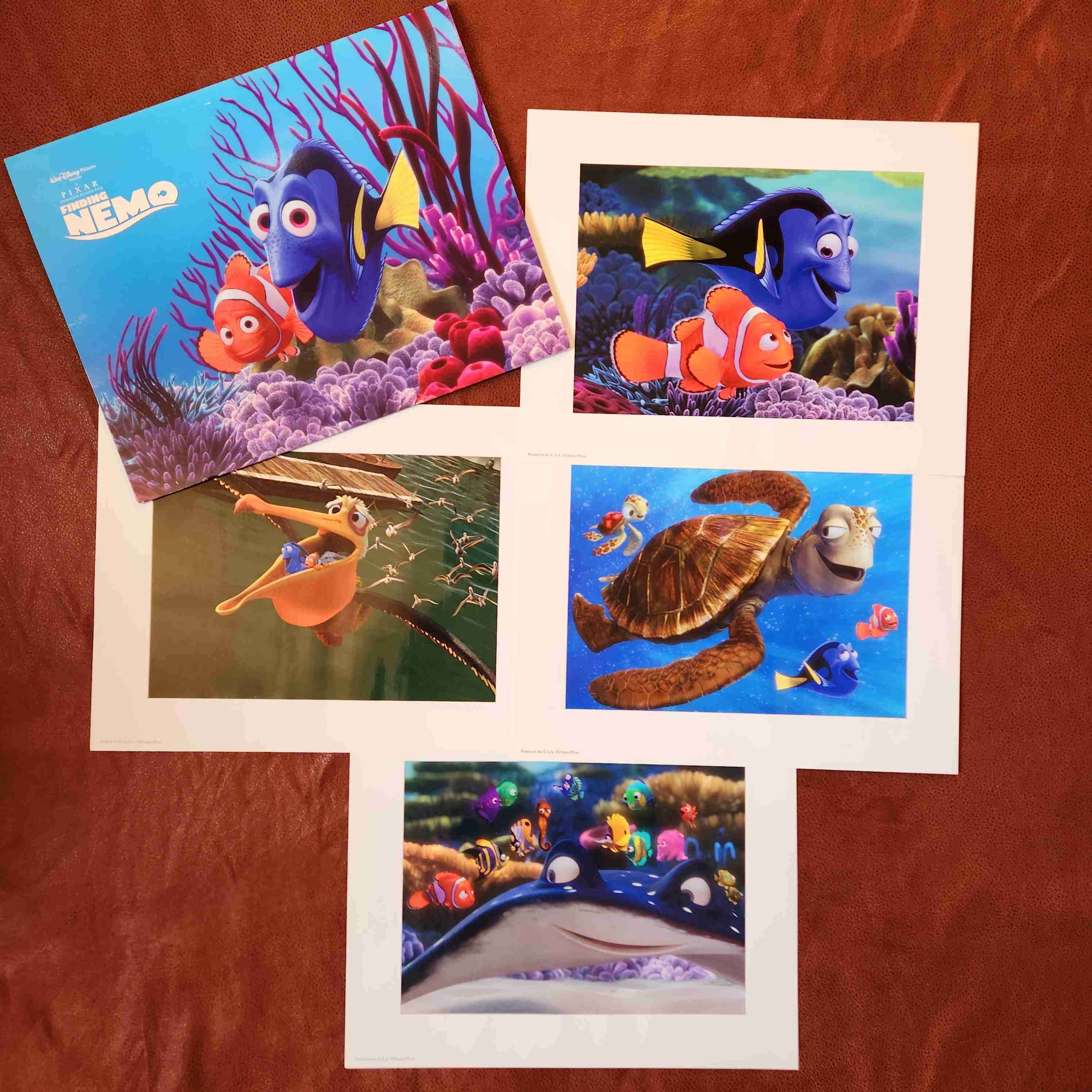 LITOGRAFIA  disney BUSCANDO A NEMO 2003 🐟🐠🌊 - miniatura 1