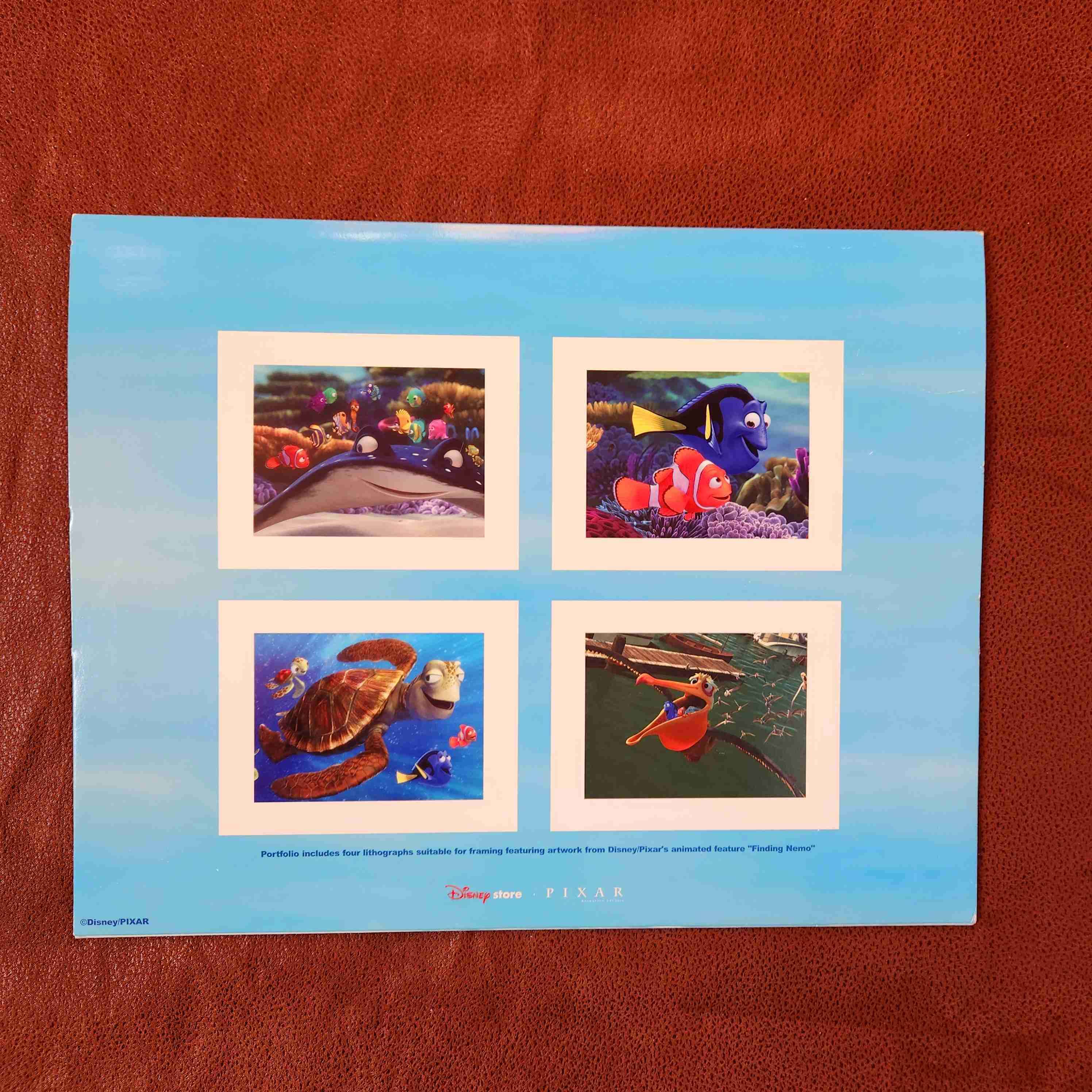 LITOGRAFIA  disney BUSCANDO A NEMO 2003 🐟🐠🌊 - miniatura 3