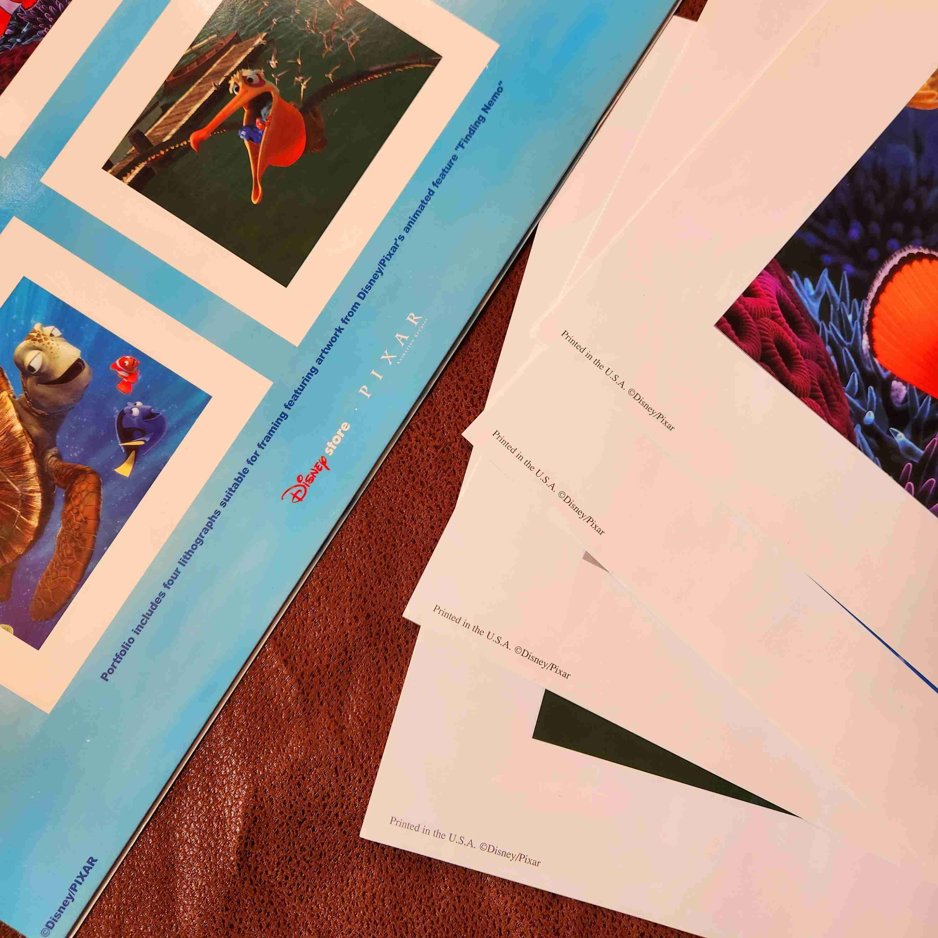 LITOGRAFIA  disney BUSCANDO A NEMO 2003 🐟🐠🌊 - miniatura 6