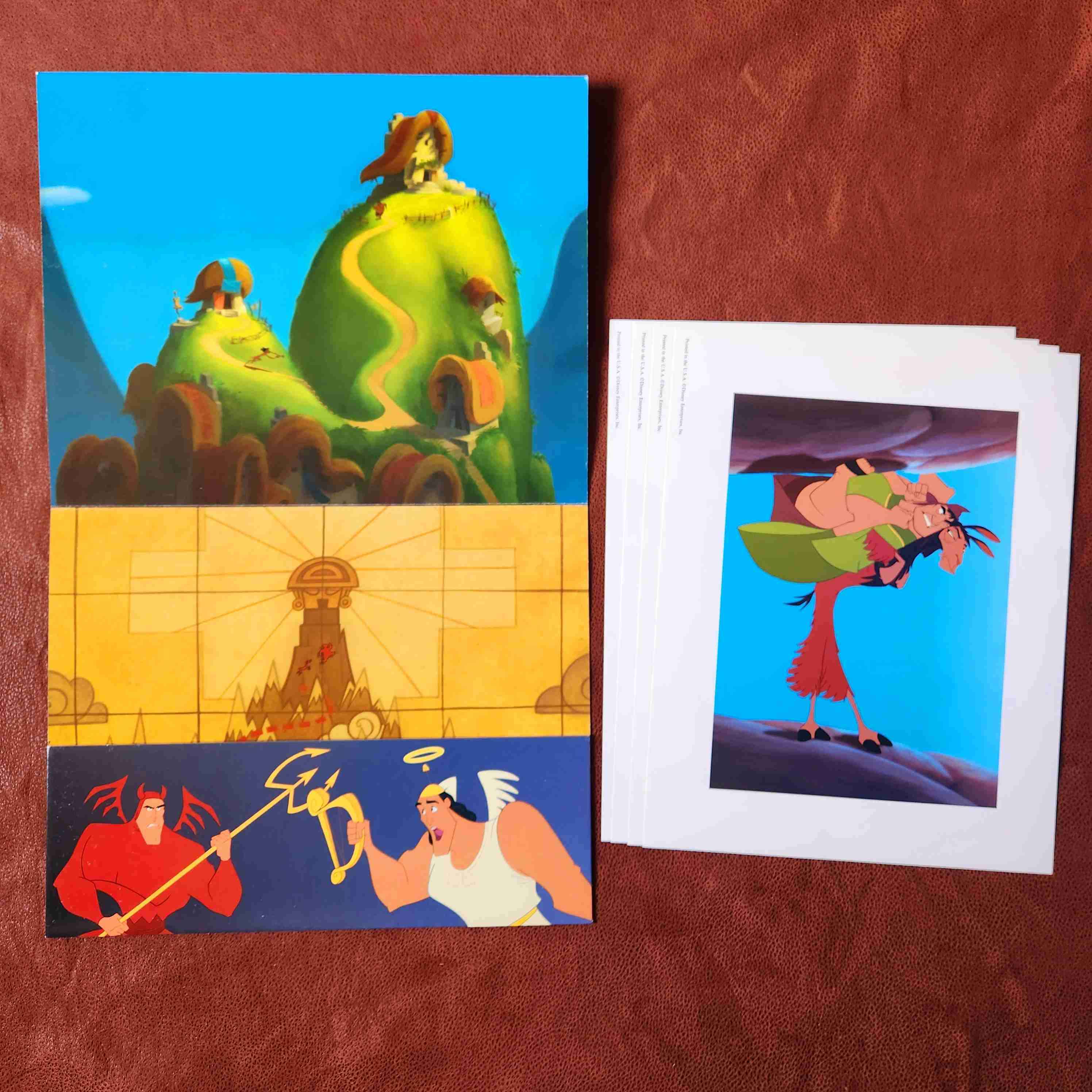 LITOGRAFIA DISNEY KUZCO 2000 🦙⛰️🧪 - miniatura 3