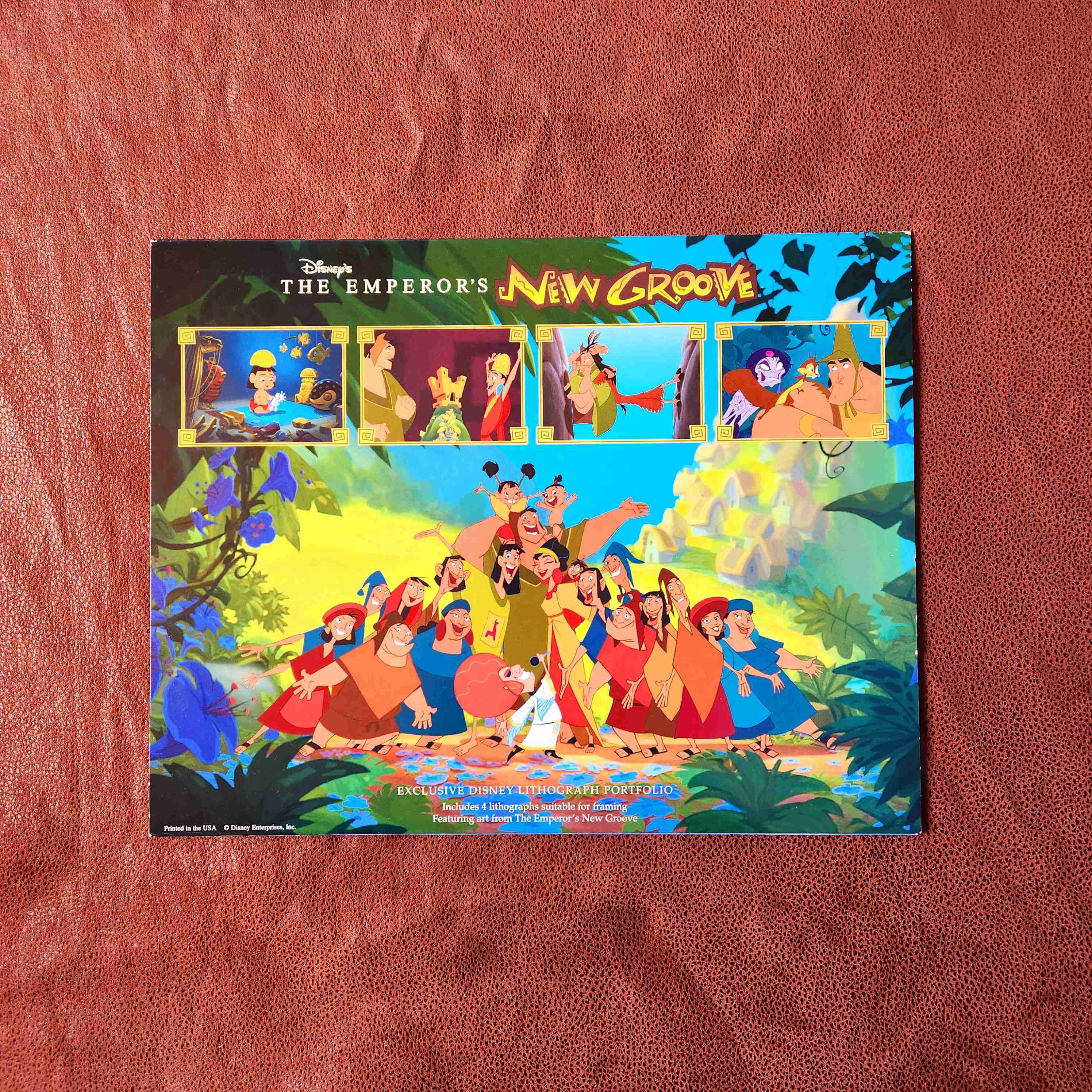 LITOGRAFIA DISNEY KUZCO 2000 🦙⛰️🧪 - miniatura 5