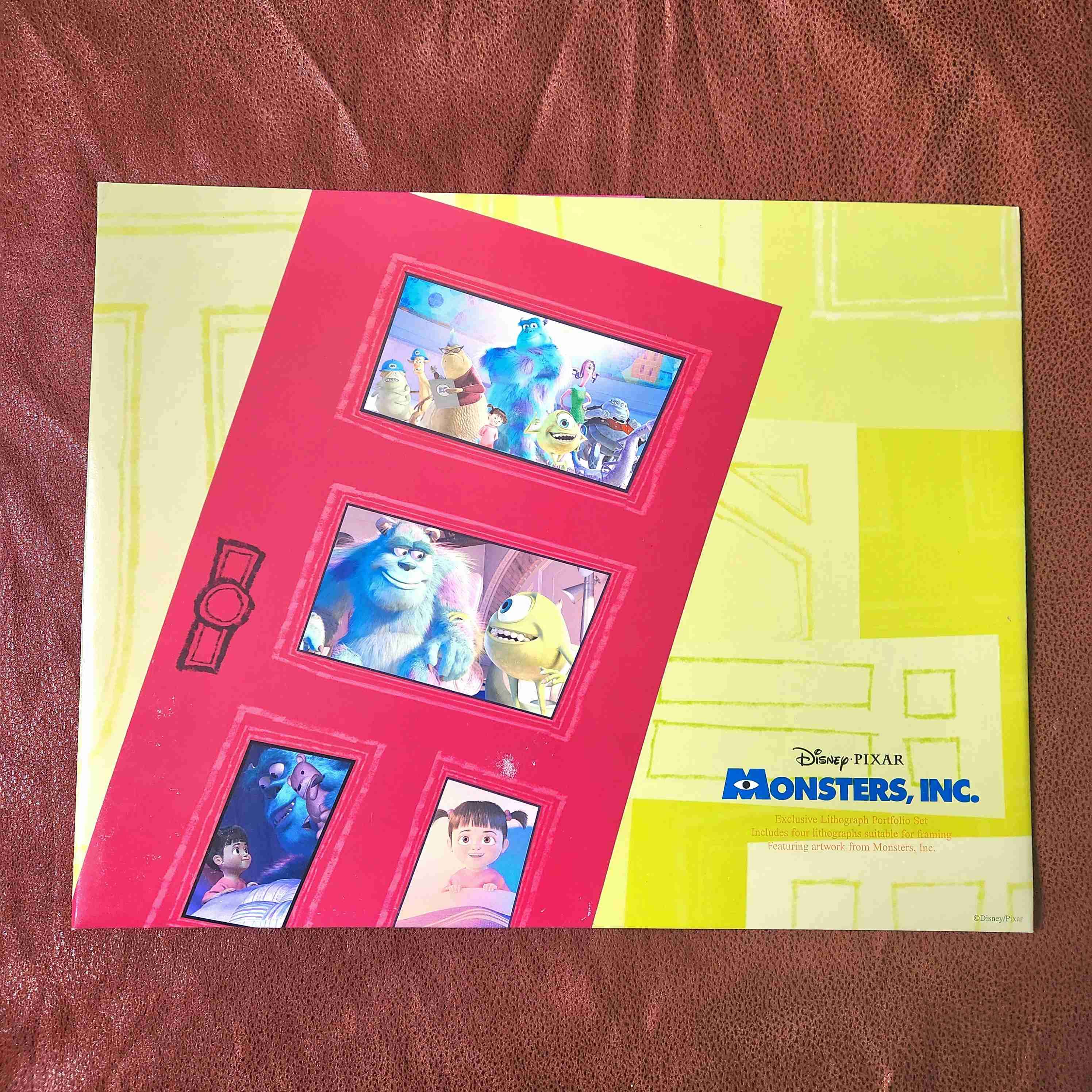 LITOGRAFIAS DISNEY MONSTERS INC.2000🚧🚥 - miniatura 3