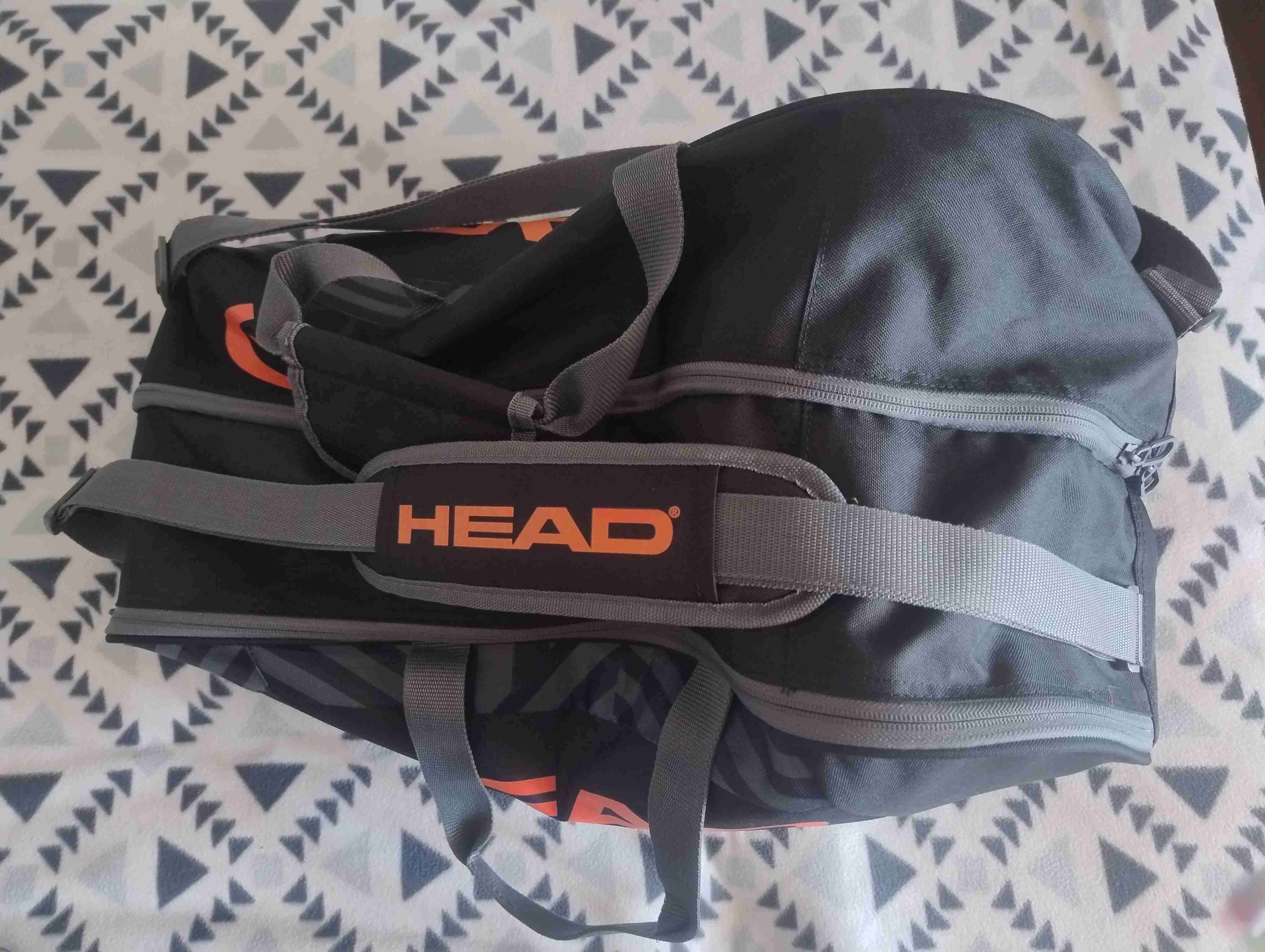 Bolso deportivo HEAD negro - miniatura 2