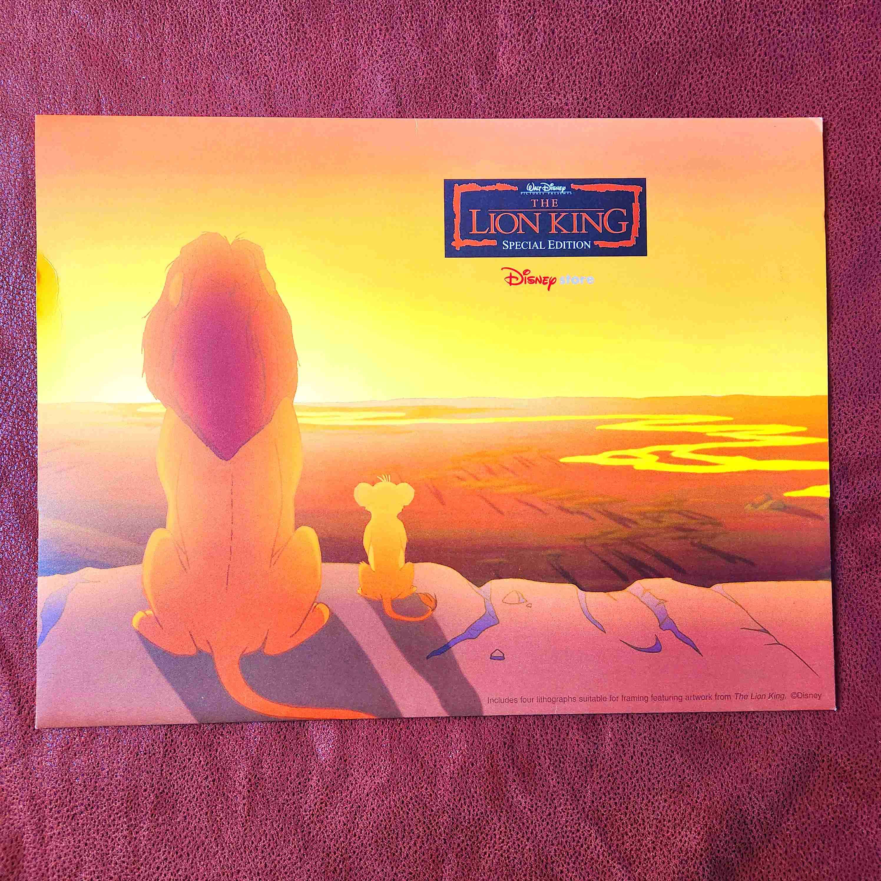 LITOGRAFIA disney EDICIÓN ESPECIAL REY LEÓN 🦁 - miniatura 4