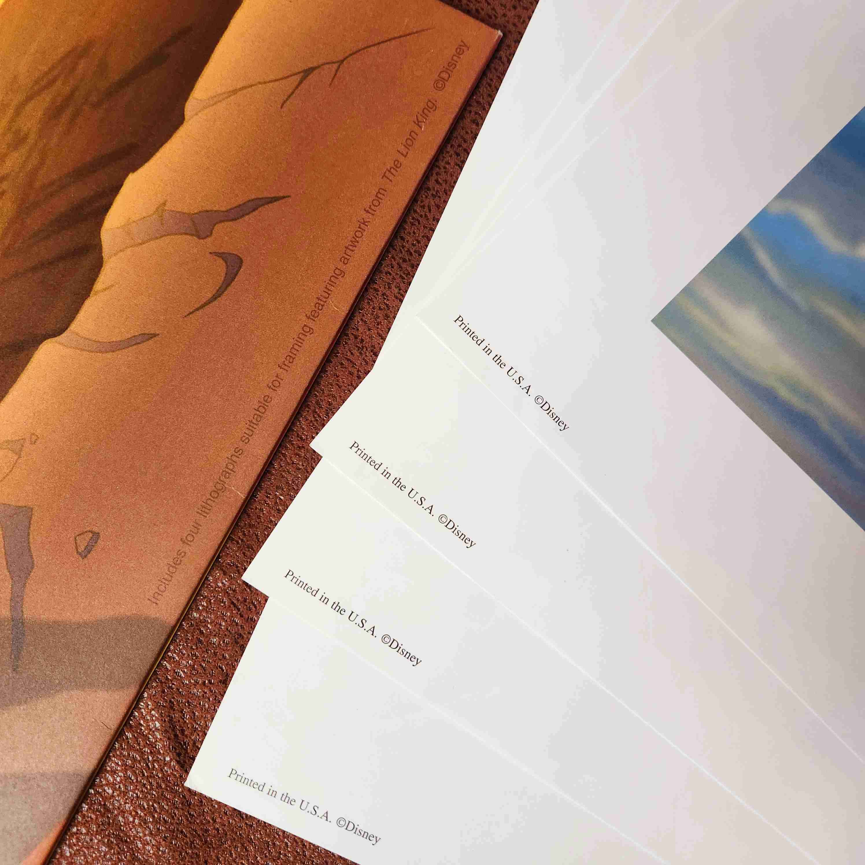 LITOGRAFIA disney EDICIÓN ESPECIAL REY LEÓN 🦁 - miniatura 6