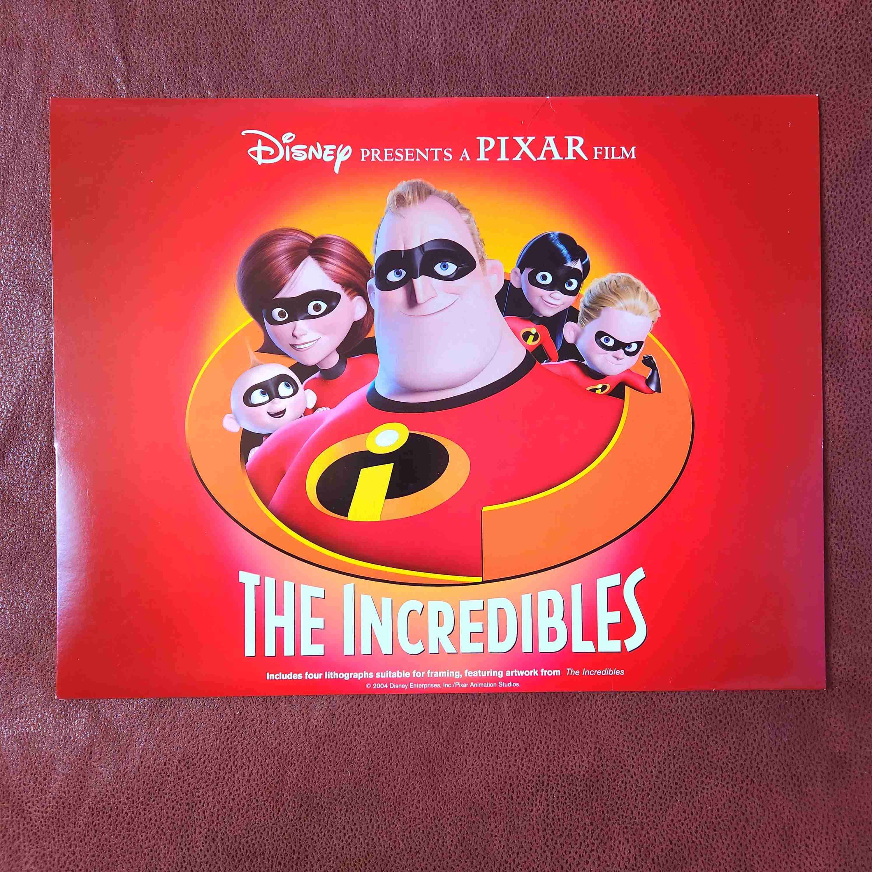 LITOGRAFIAS DISNEY LOS INCREIBLES 💪🏼👨‍👩‍👧‍👦🦸🏼‍♂️🦸‍♀️ - miniatura 3