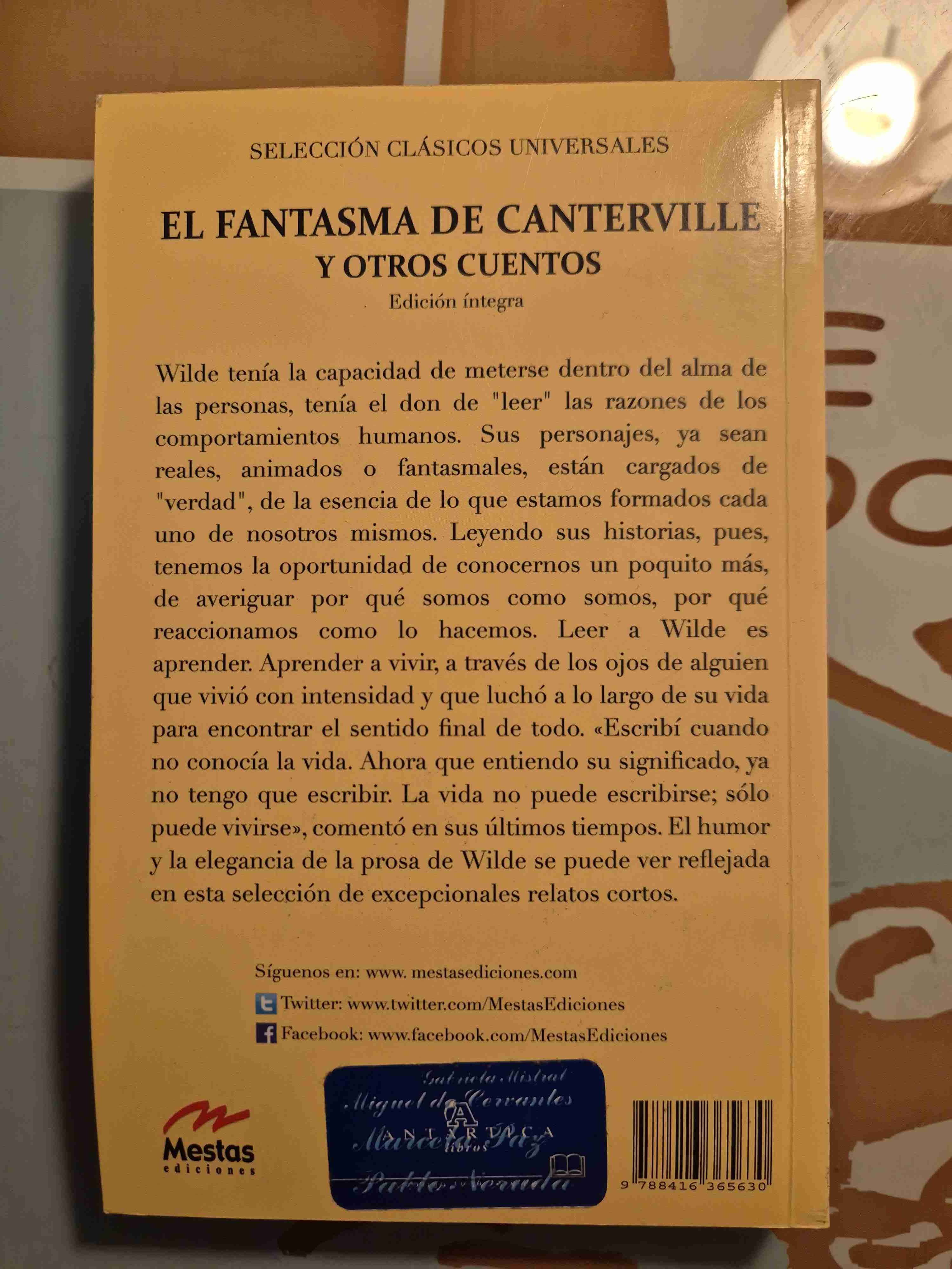 Libro El fantasma de Canterville - miniatura 2